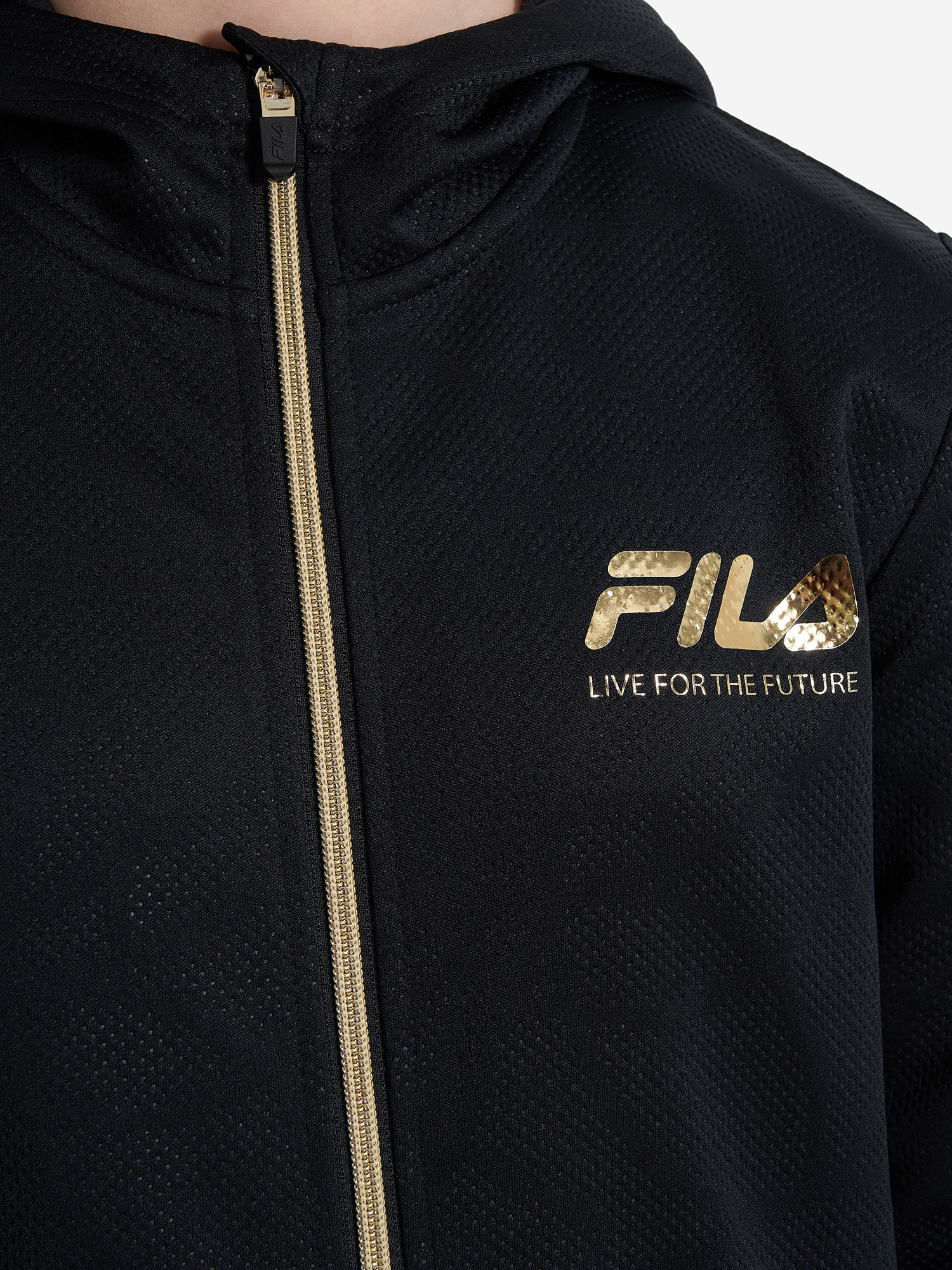 фото Толстовка для девочек fila, черный