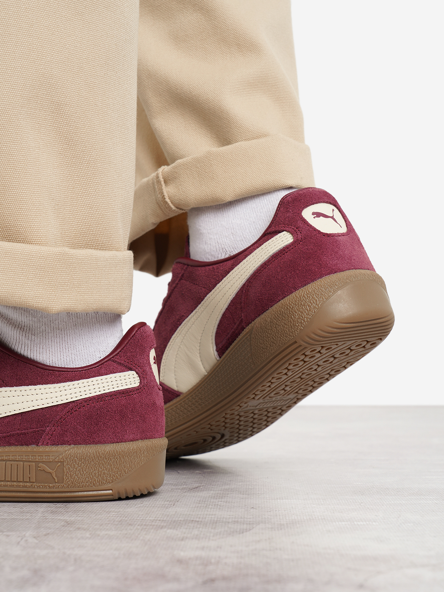 фото Кеды мужские puma palermo, красный