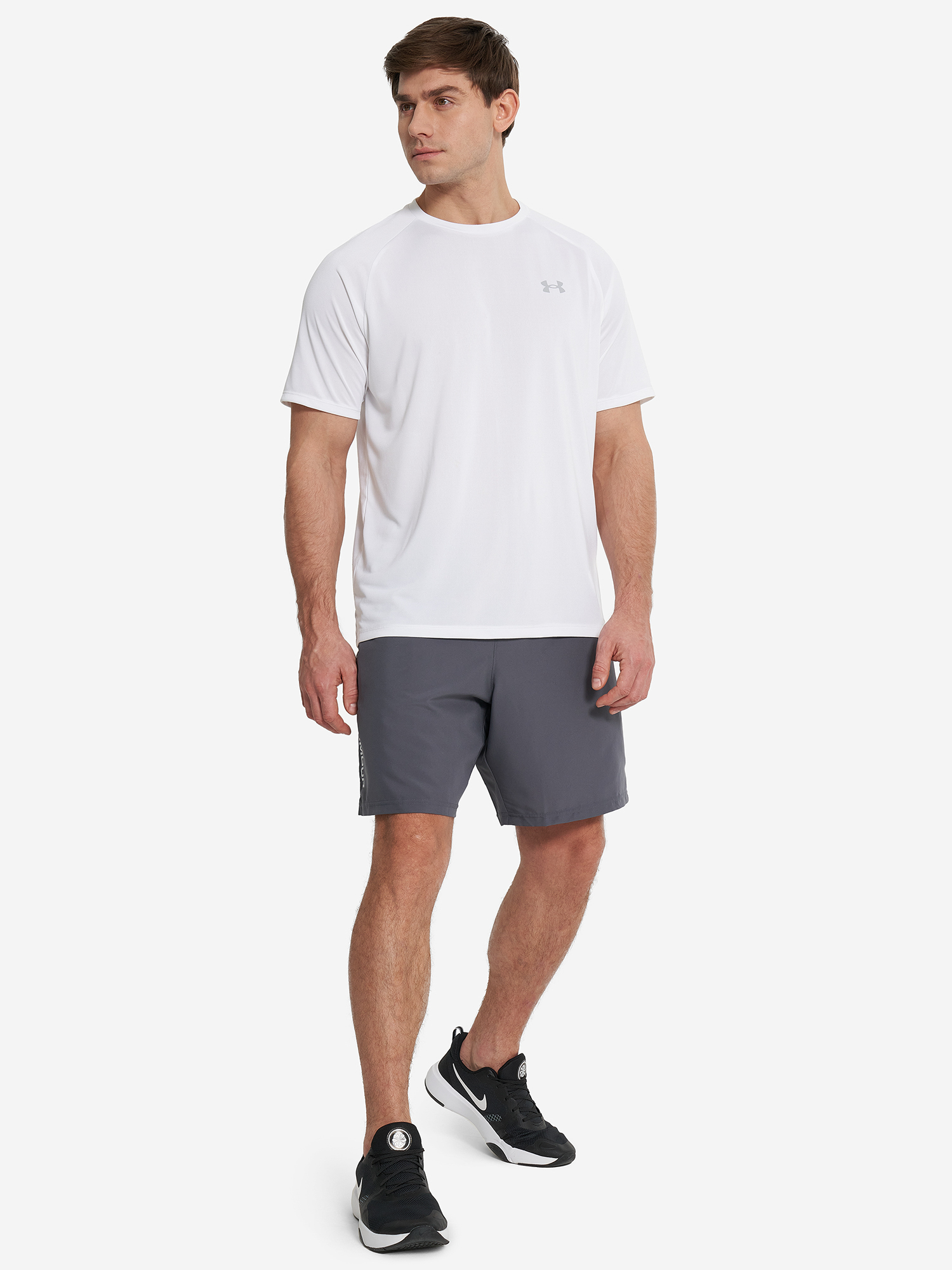 фото Шорты мужские under armour, серый