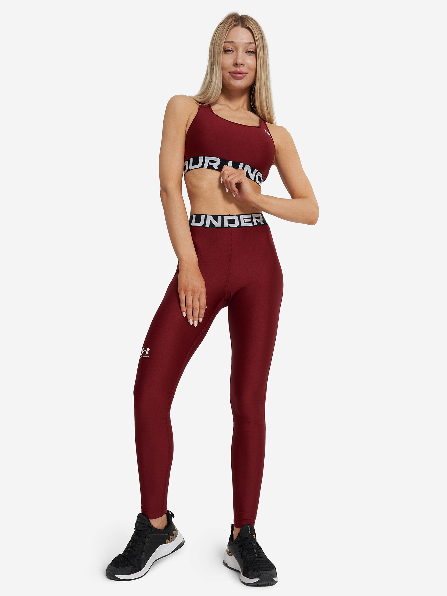 фото Топ бра спортивный under armour, красный