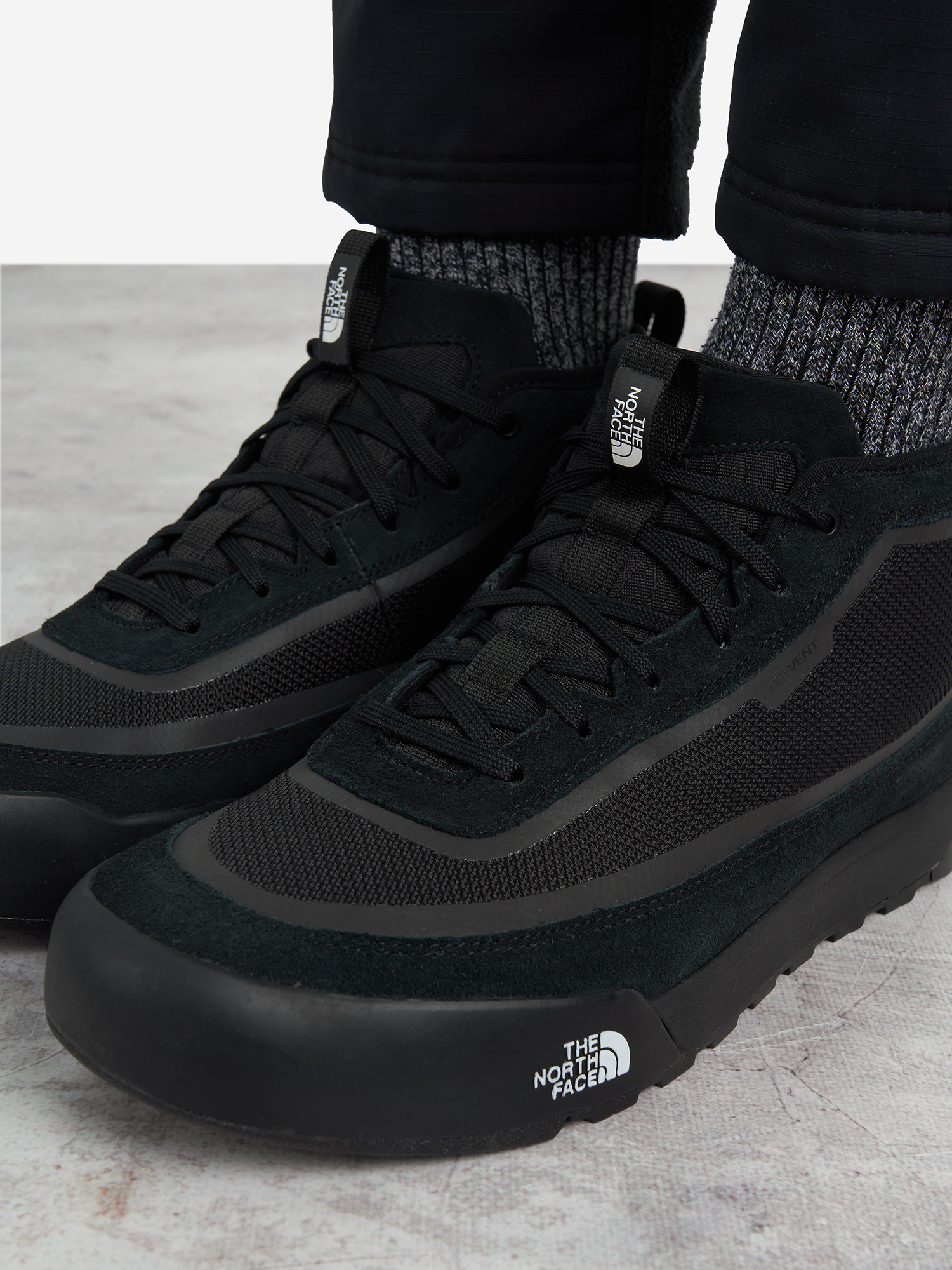 фото Ботинки утепленные мужские the north face clyffe mid insulated wp, черный