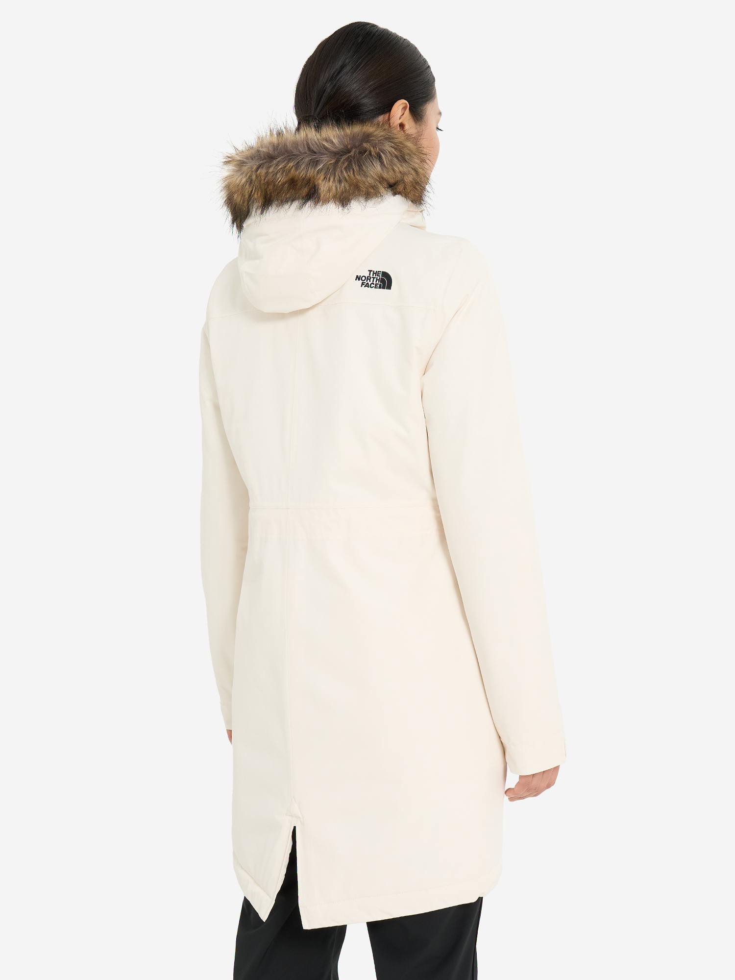 фото Куртка утепленная женская the north face zaneck, бежевый