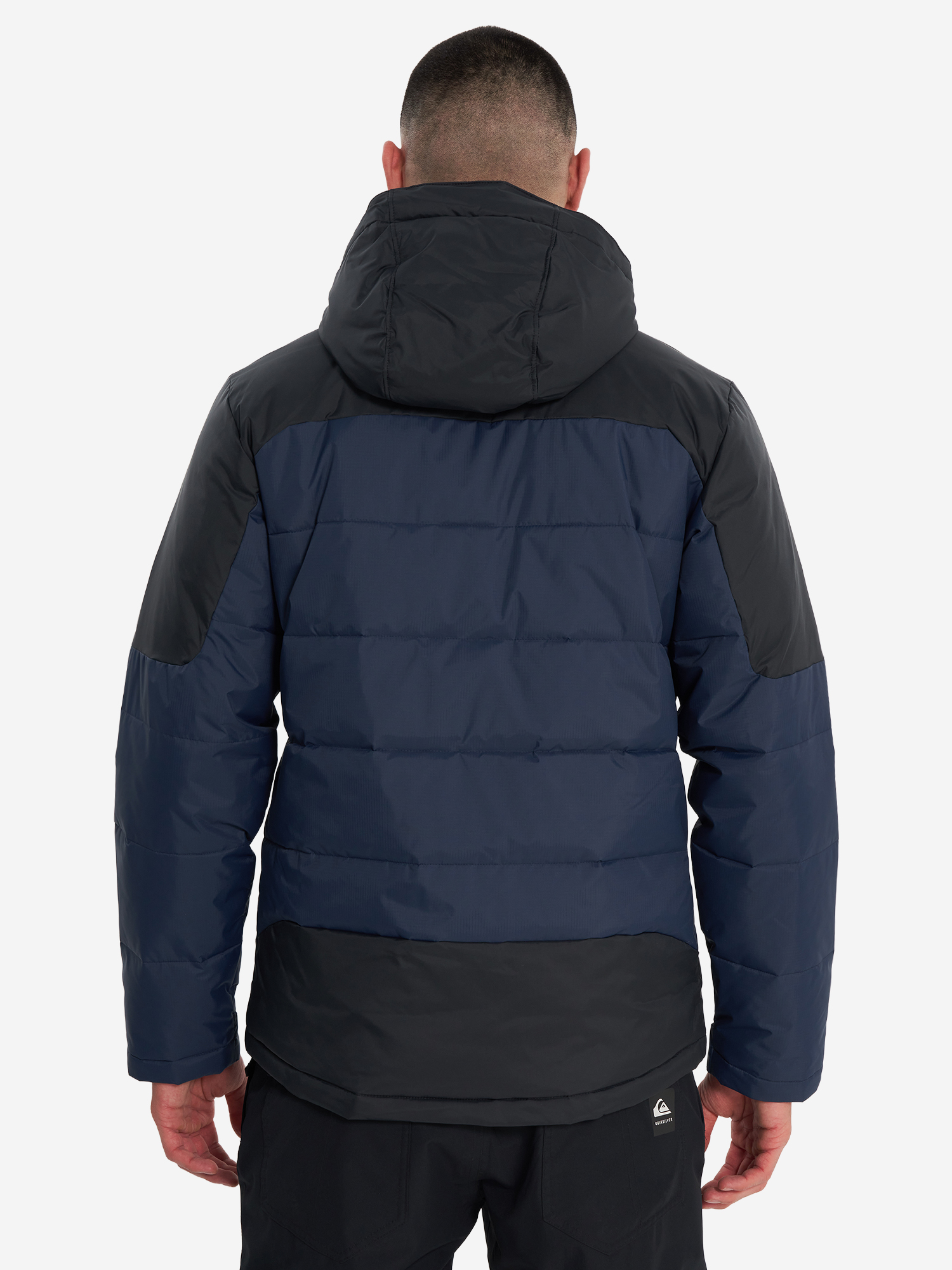 фото Пуховик мужской columbia woolly hollow iii jacket, синий