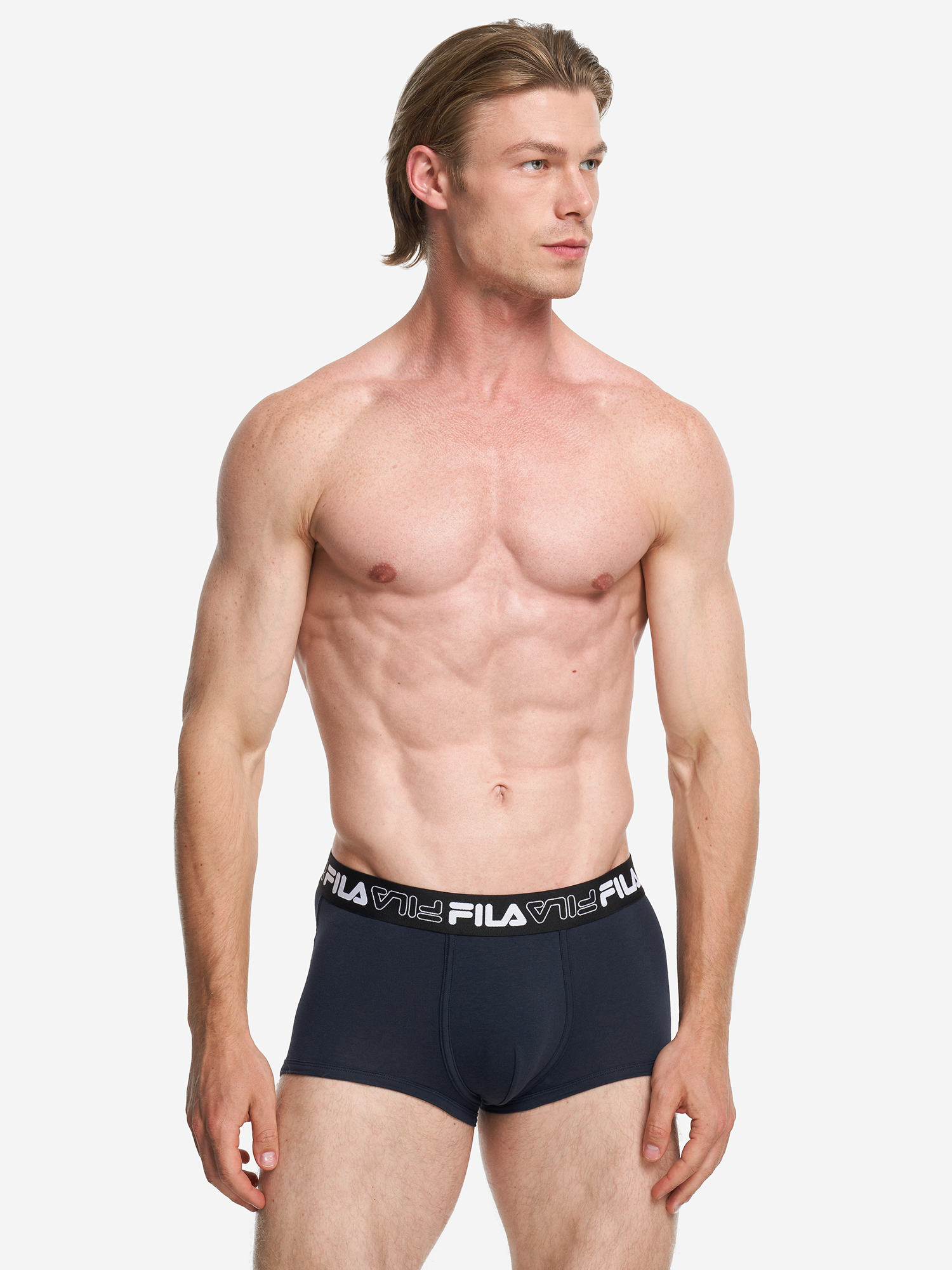 фото Трусы мужские fila, 3 штуки, черный