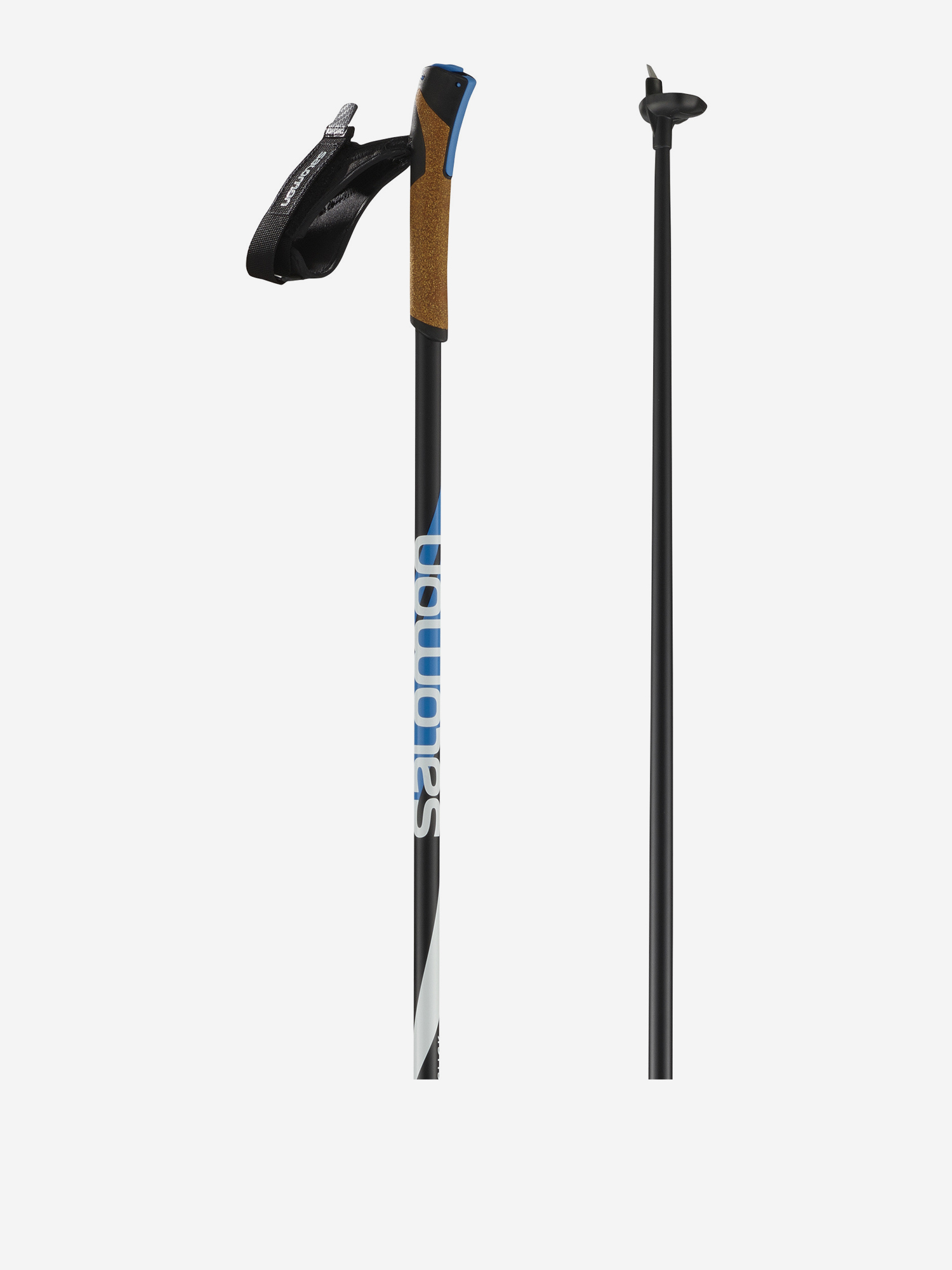 фото Палки для беговых лыж salomon s/max carbon click, черный