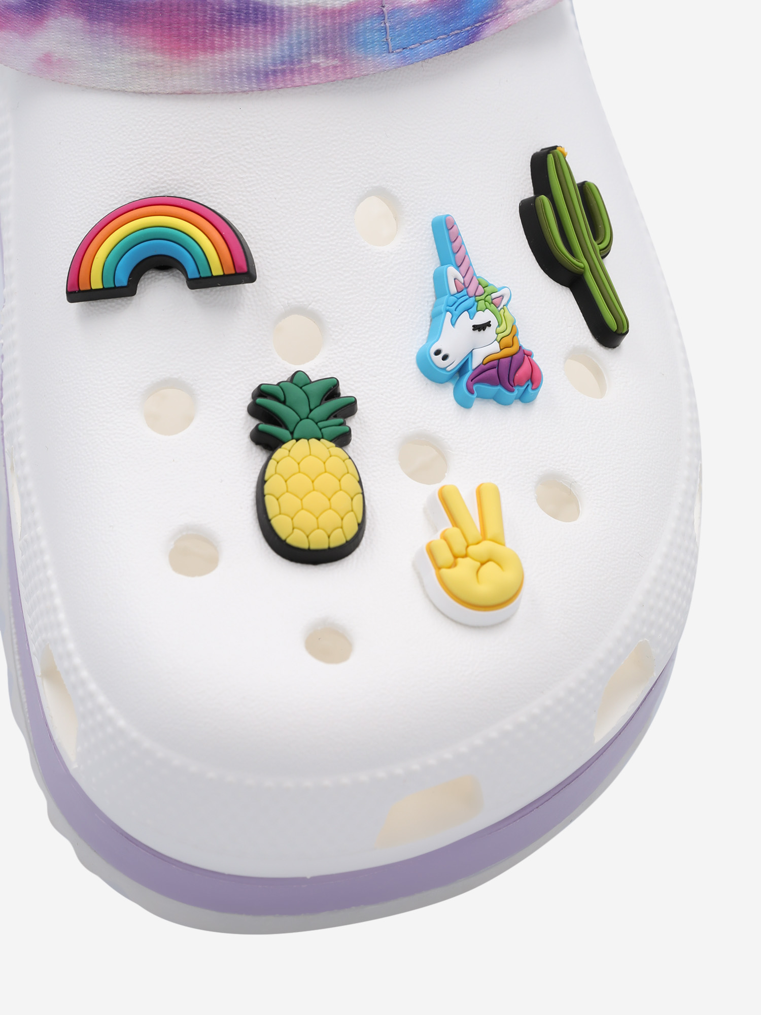 фото Украшение для обуви crocs fun trend 5 pack, мультицвет
