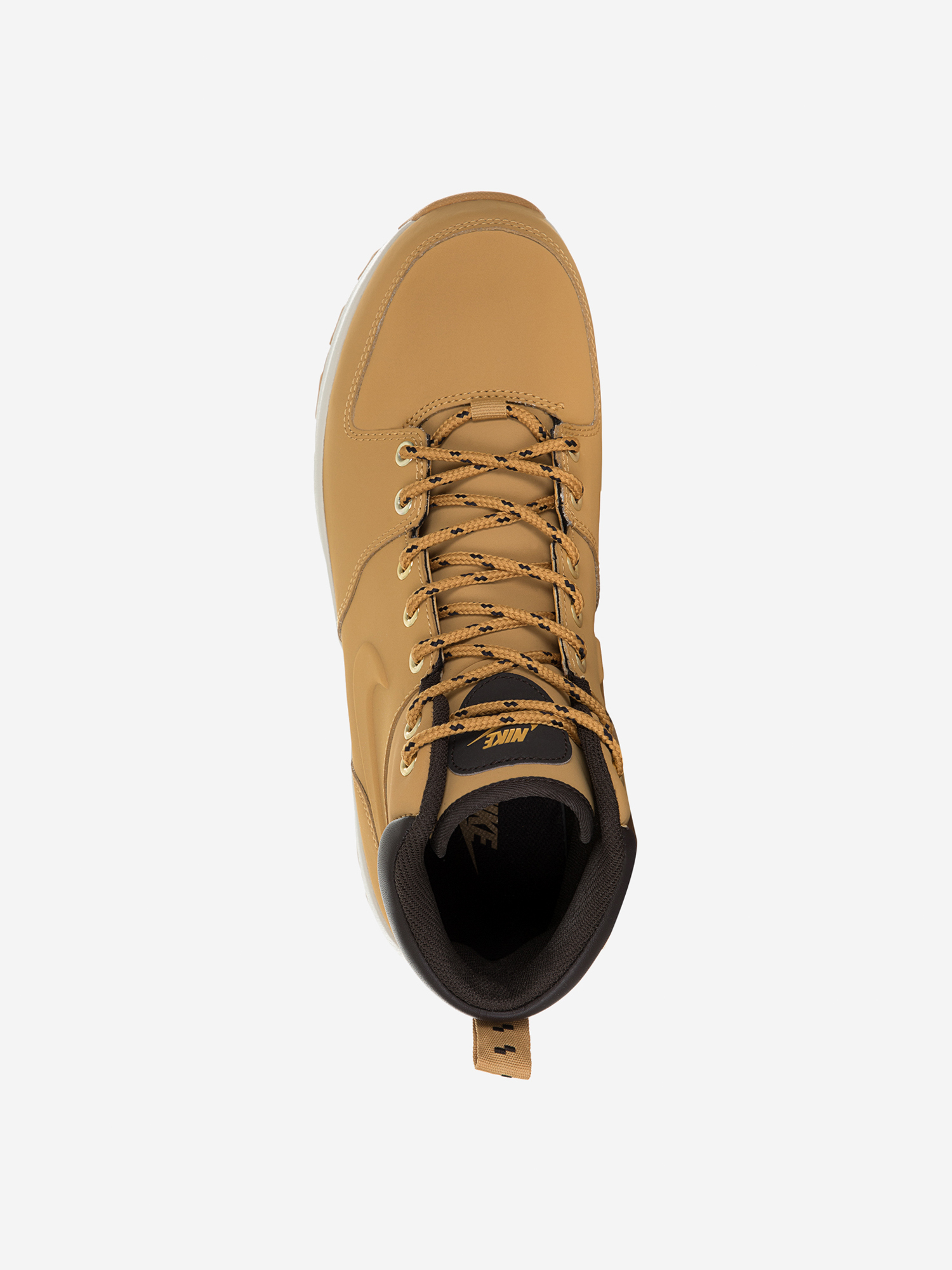 фото Ботинки мужские nike manoa leather, желтый