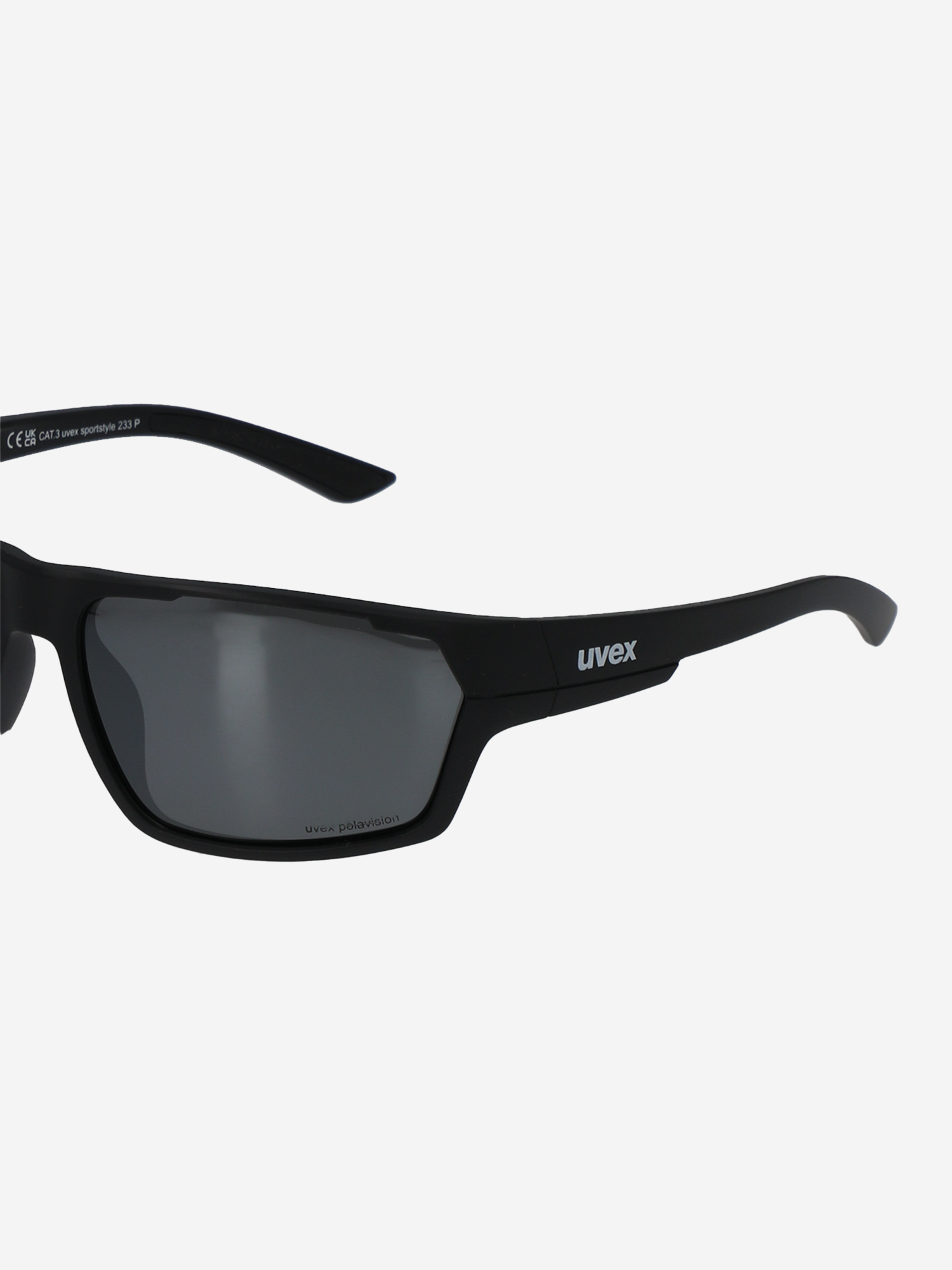 фото Солнцезащитные очки uvex sportstyle 233 p, черный