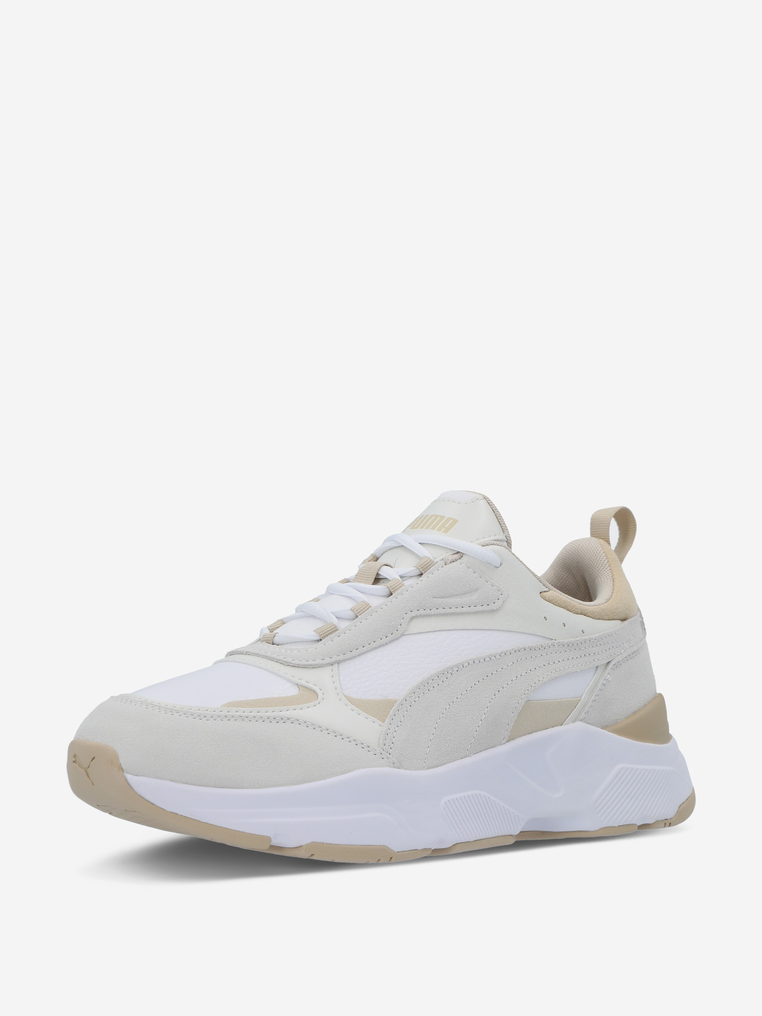 фото Кроссовки женские puma cassia mix, бежевый