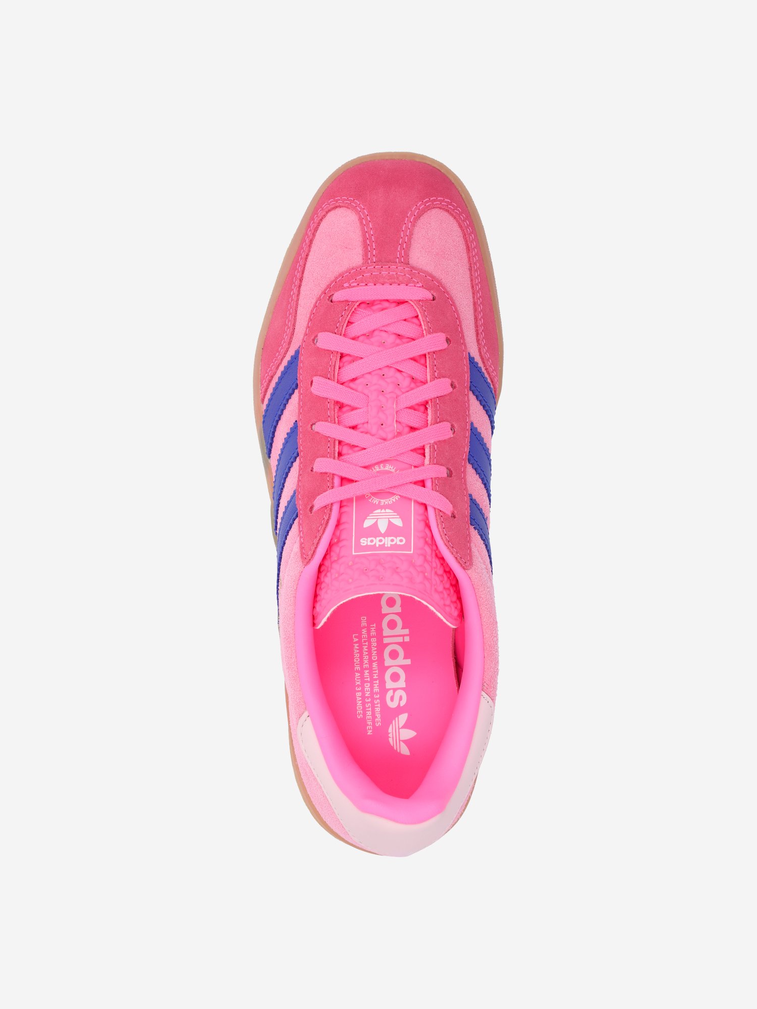 фото Кеды женские adidas gazelle indoor, розовый