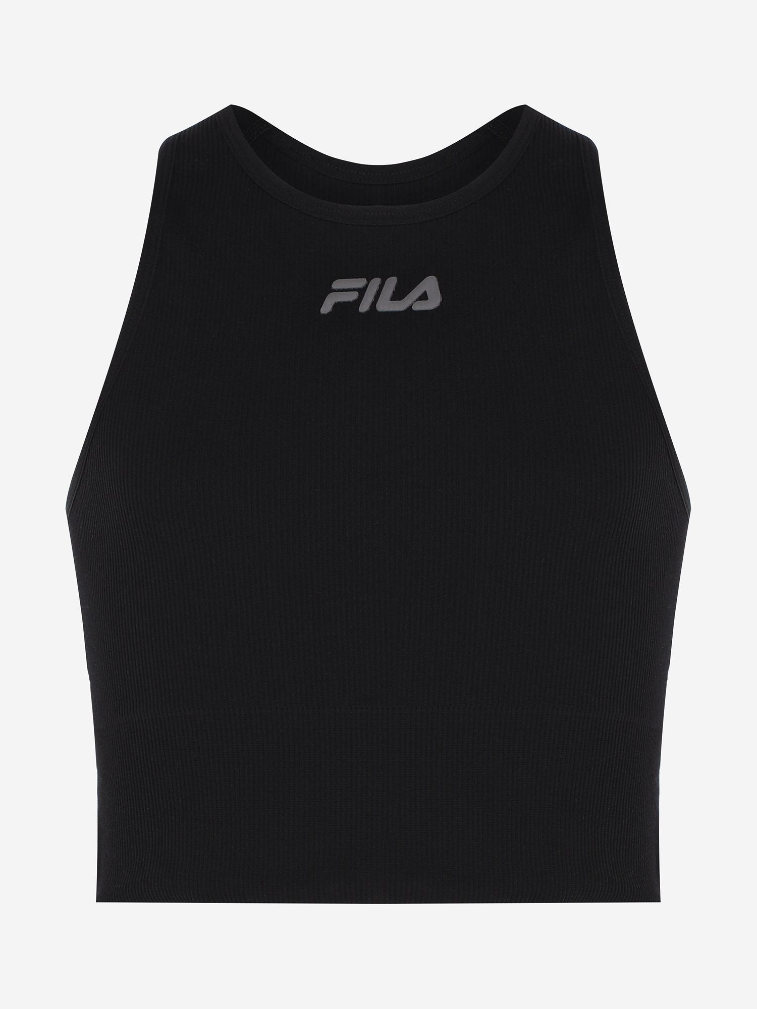 фото Топ бра спортивный для девочек fila, черный