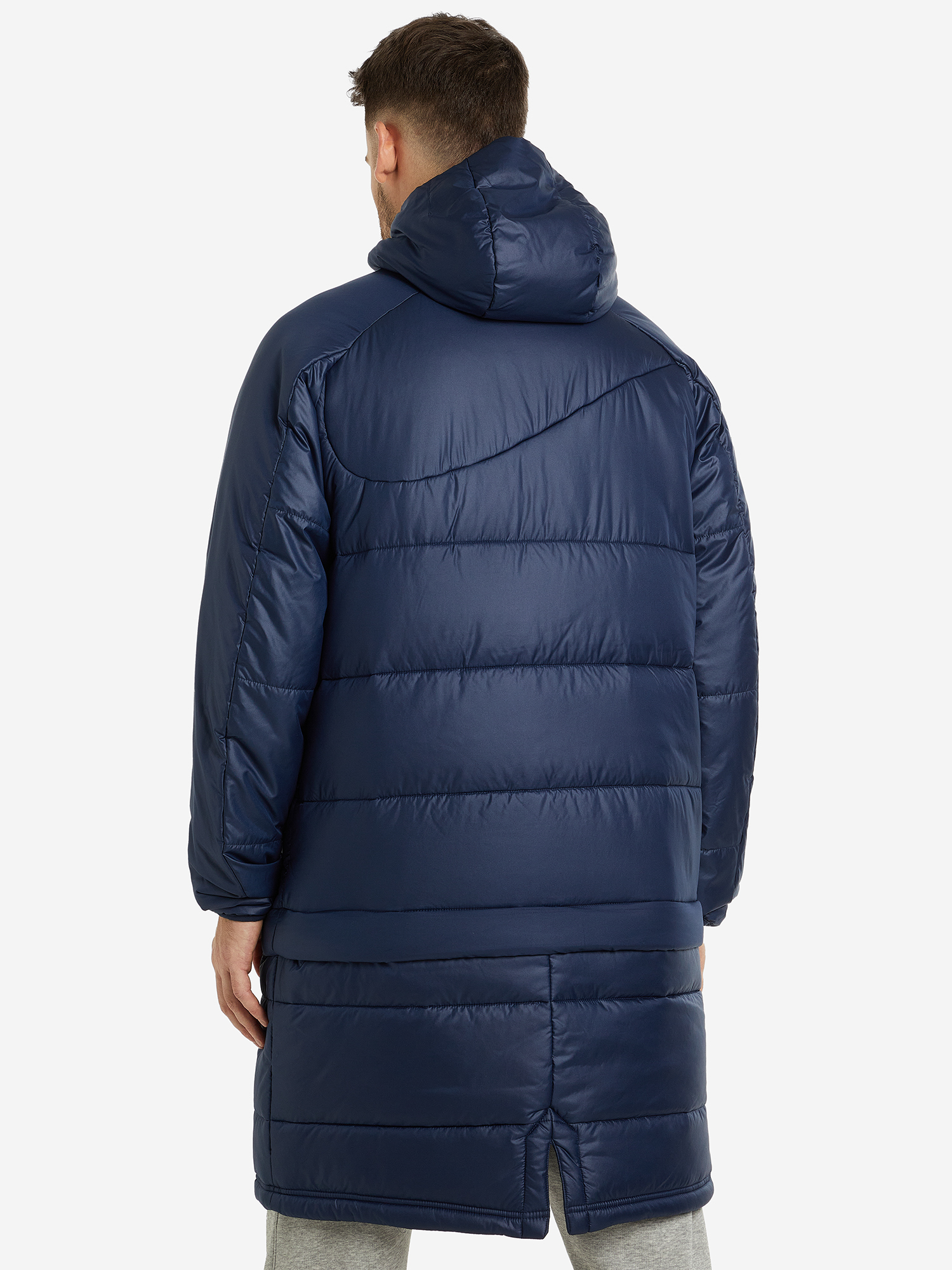 фото Куртка утепленная мужская nike therma-fit academy pro 2 in 1, синий