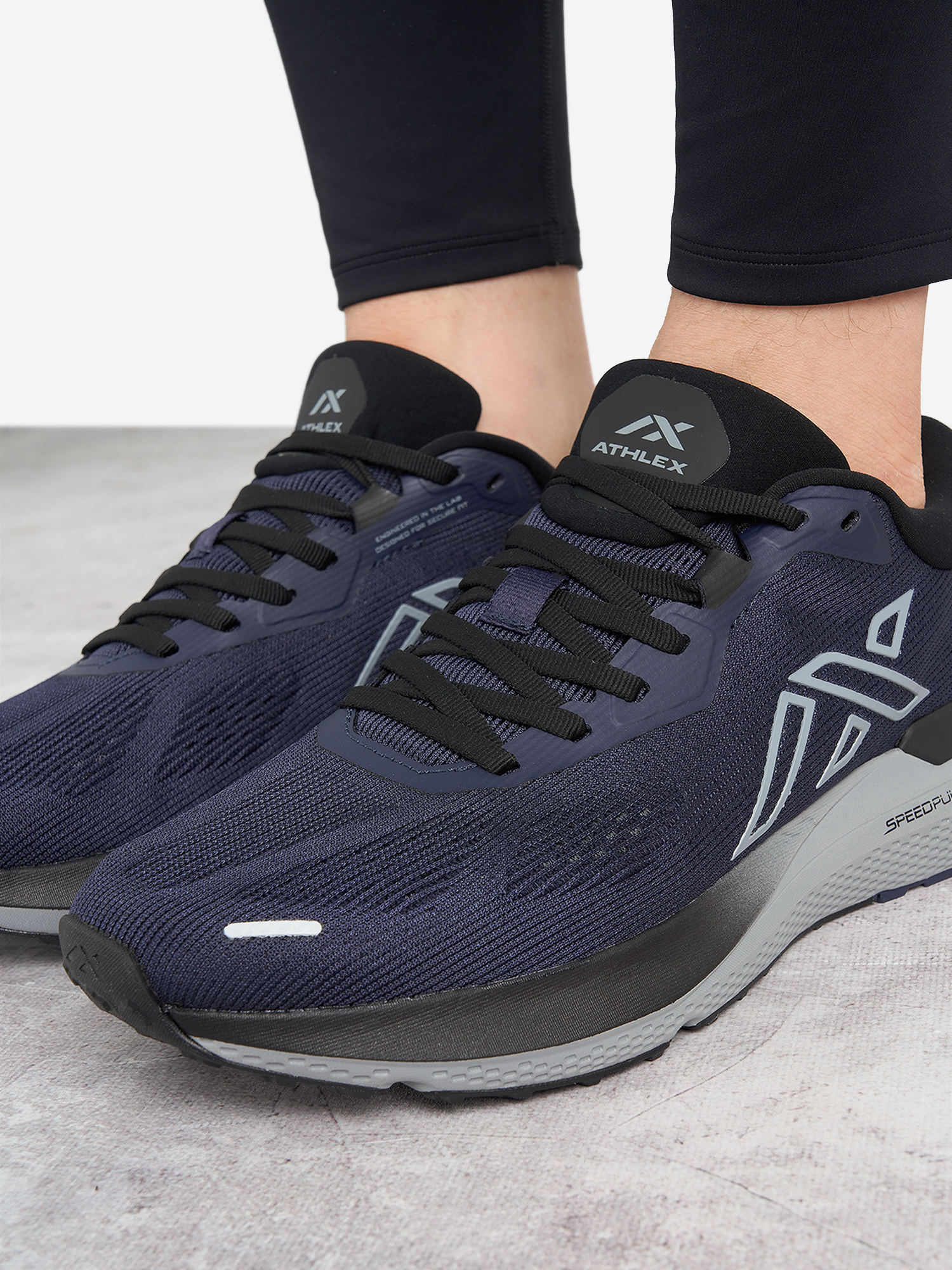 фото Кроссовки мужские athlex navi, синий