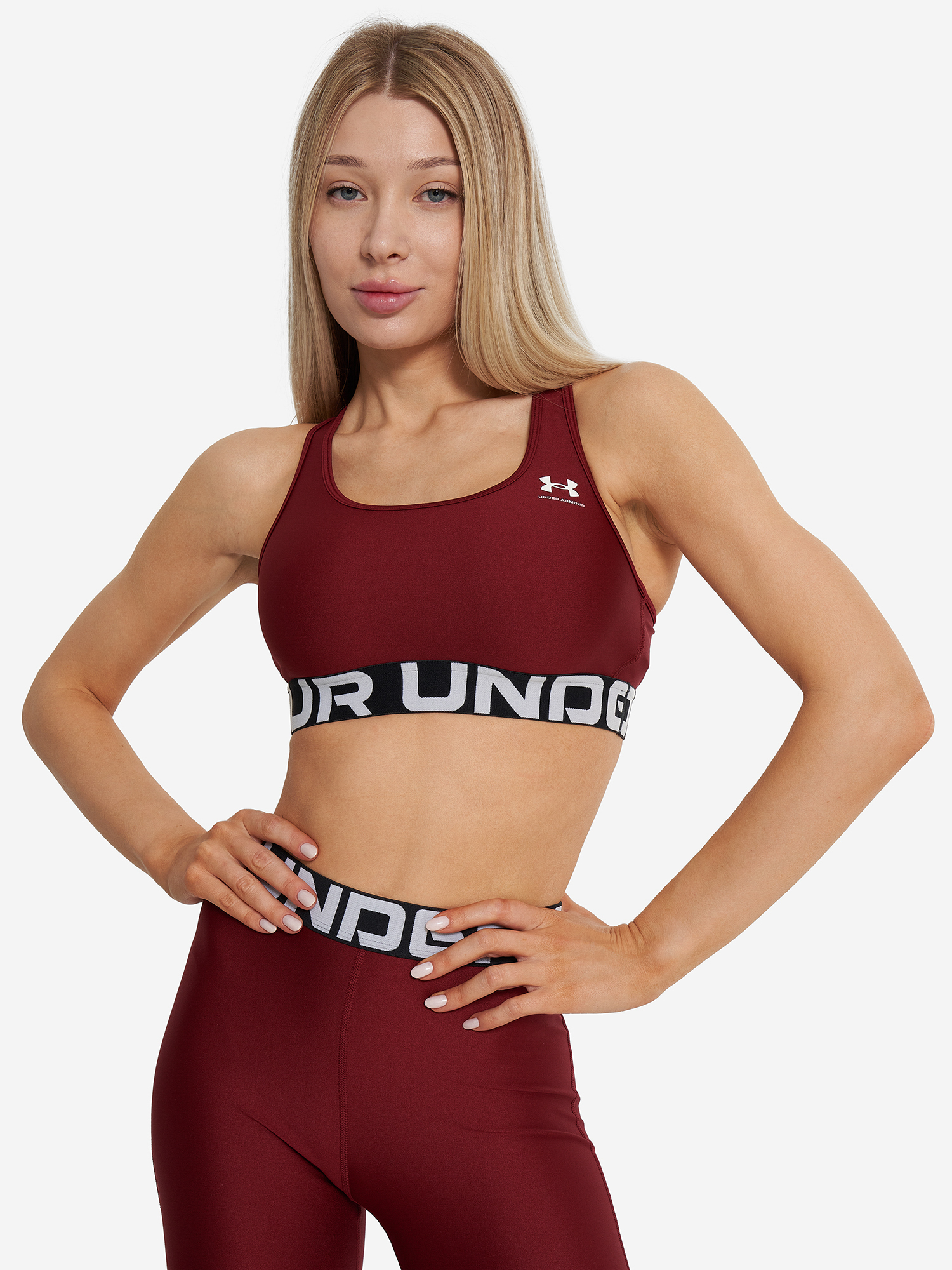 фото Топ бра спортивный under armour, красный