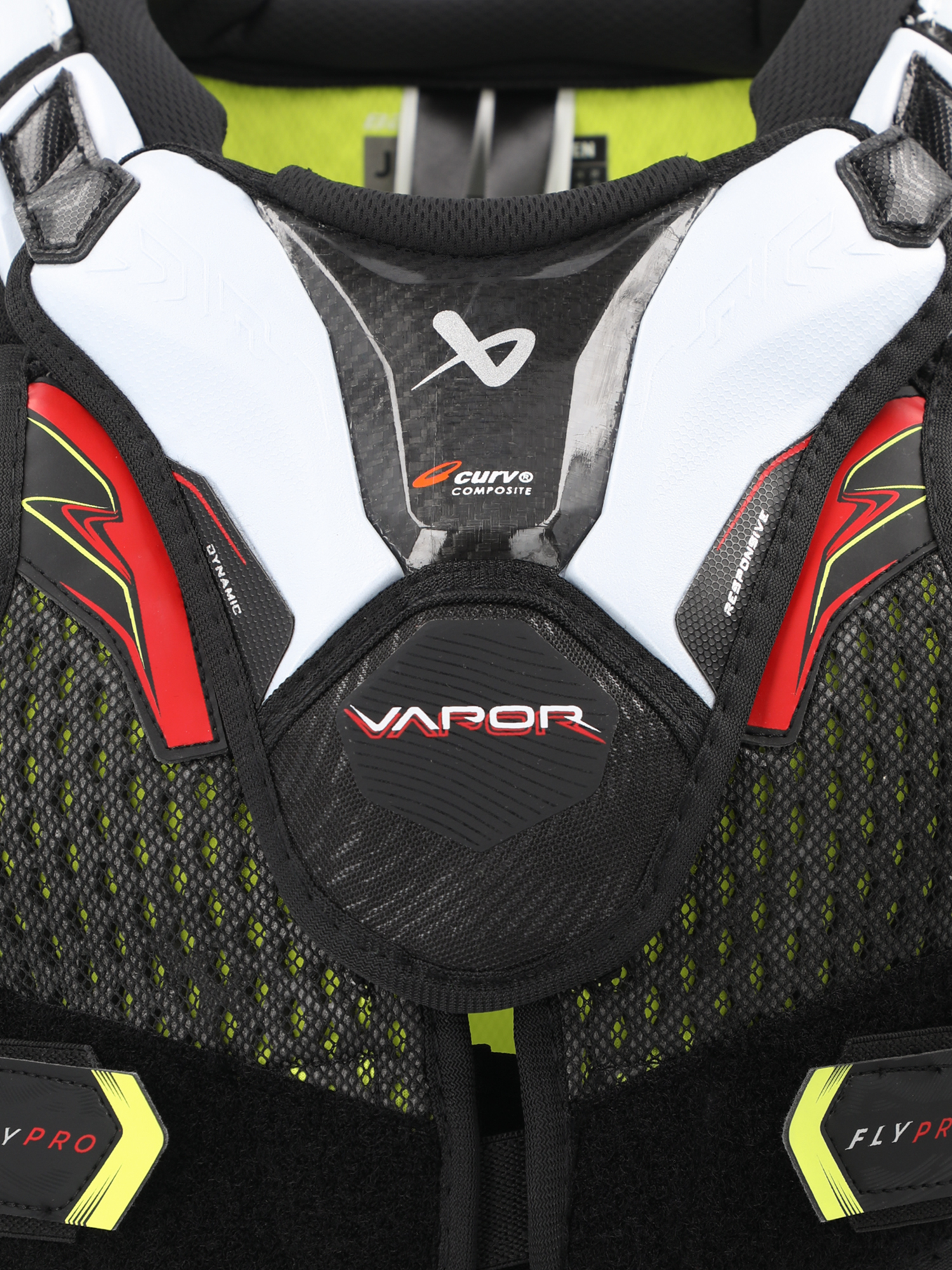 фото Защита торса детская bauer vapor flypro jr, черный