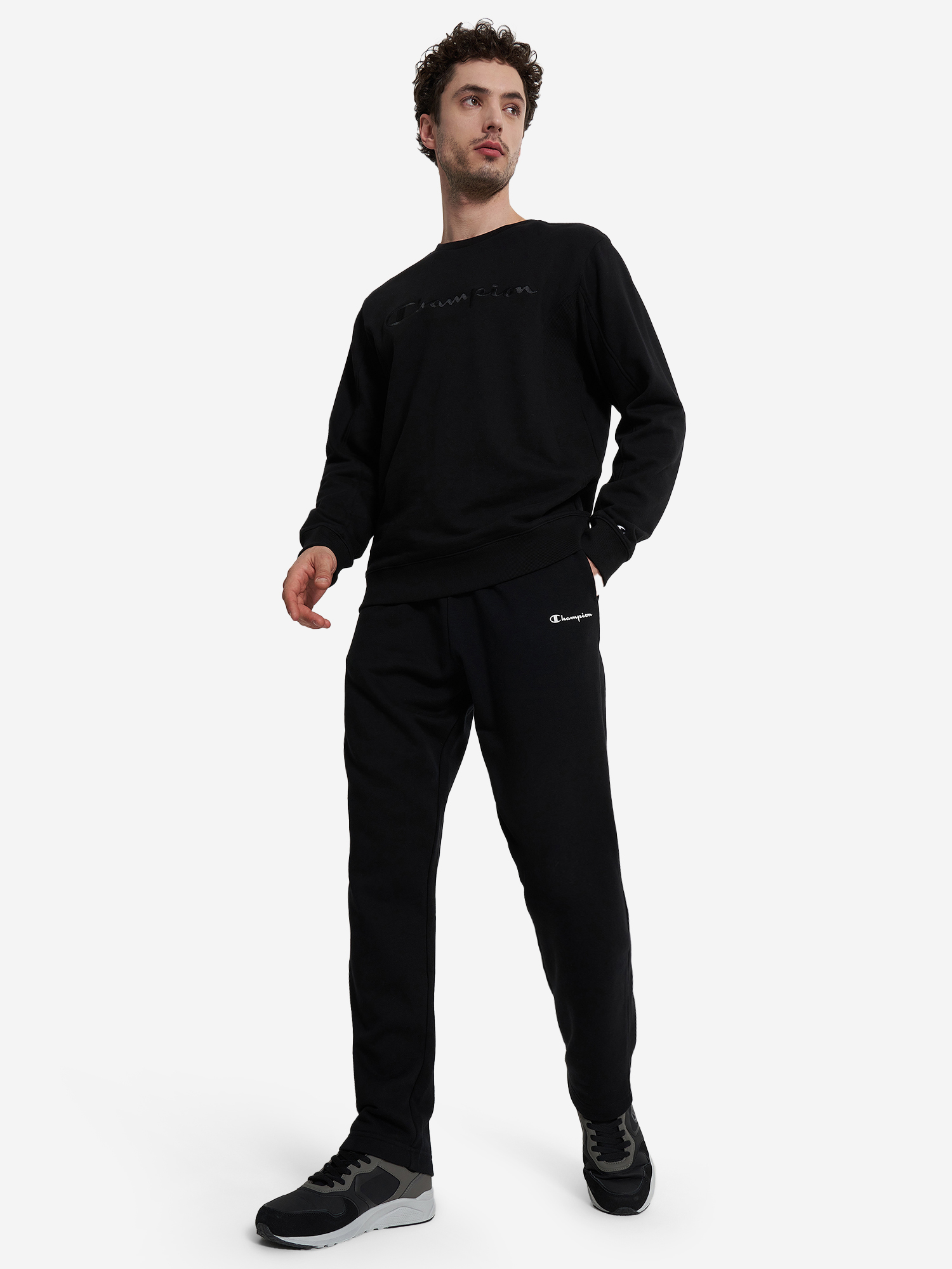 фото Брюки мужские champion basic, черный