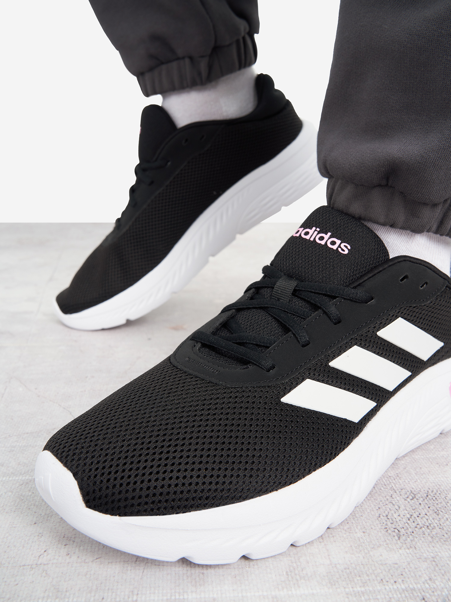 фото Кроссовки женские adidas cloudfoam comfy, черный