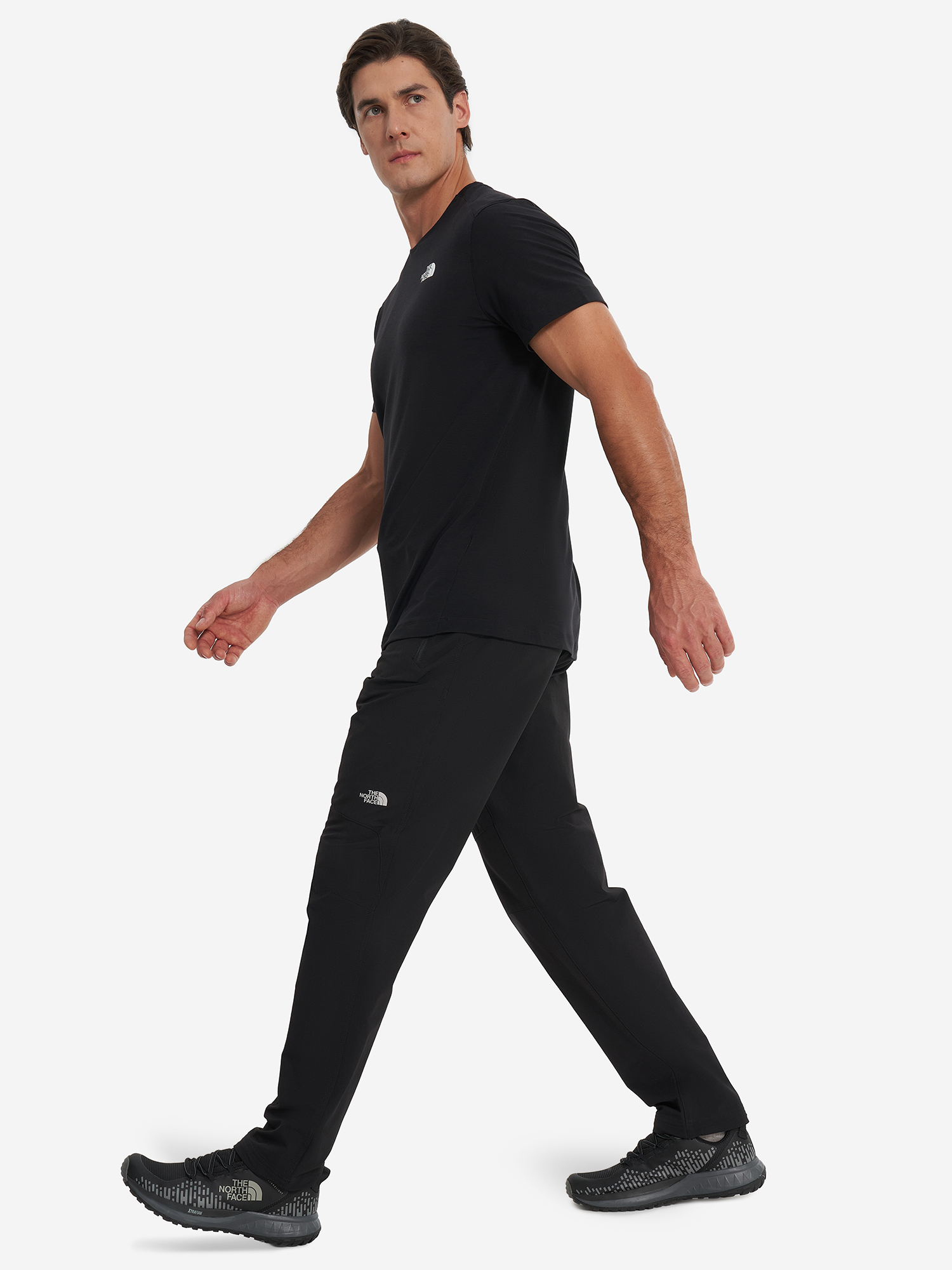 фото Брюки мужские the north face quest softshell, черный