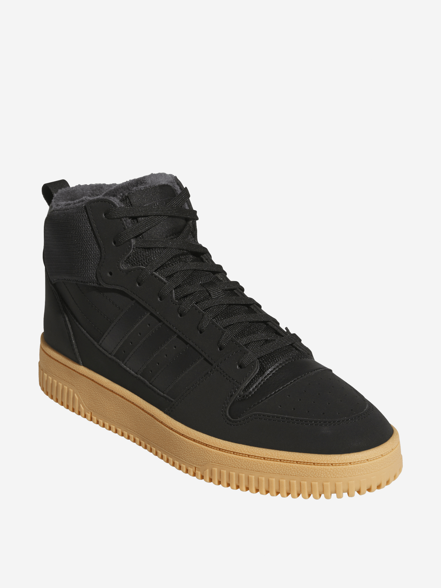 фото Кеды утепленные женские adidas break start mid winterized, черный