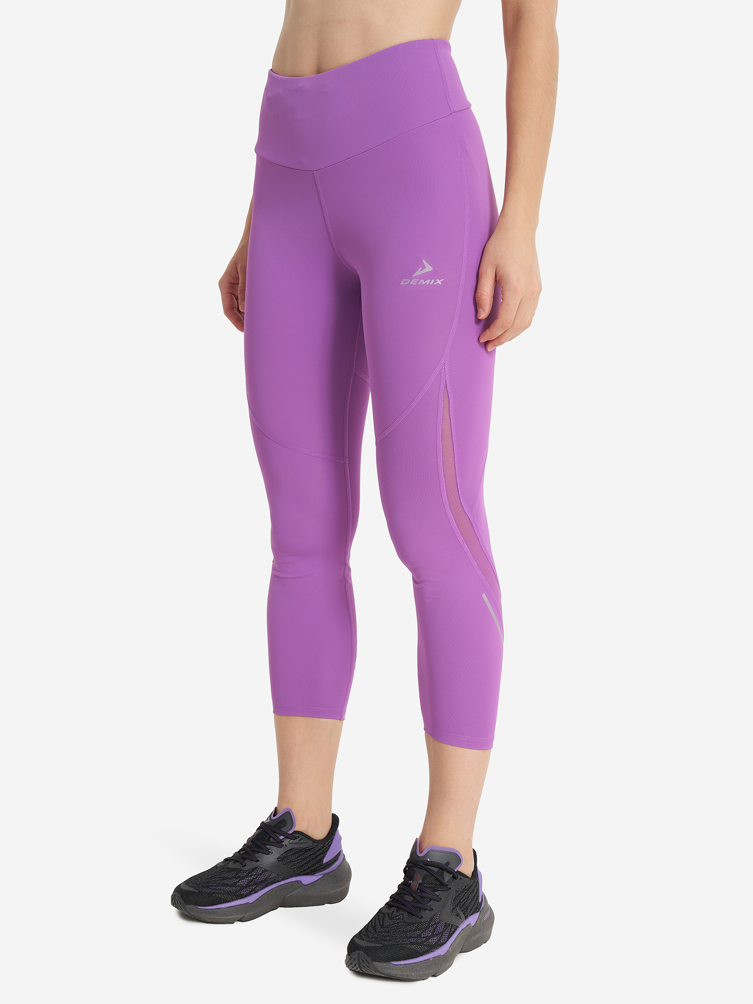 фото Легинсы женские demix activemove urban 7/8, фиолетовый