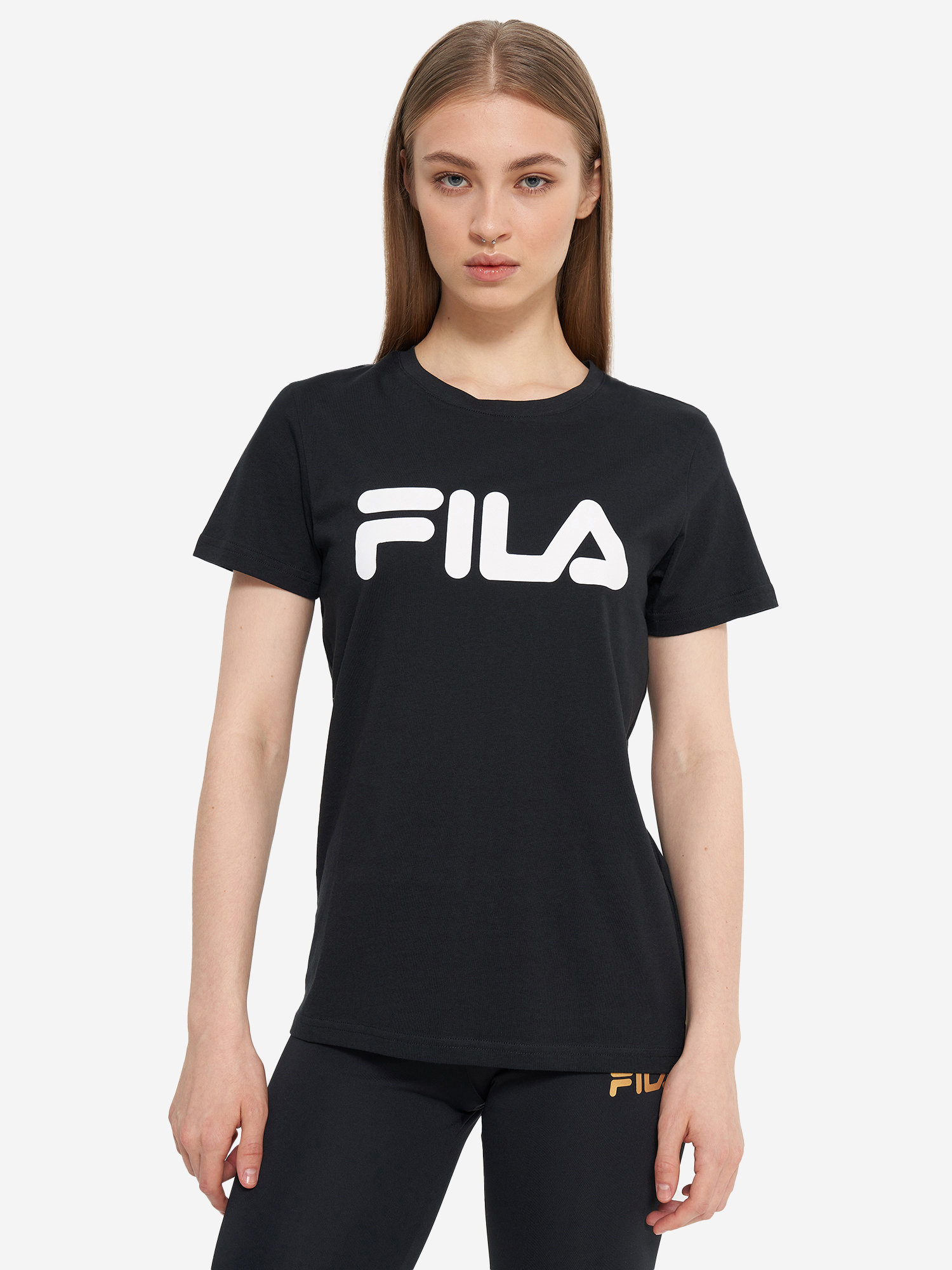фото Футболка женская fila, черный