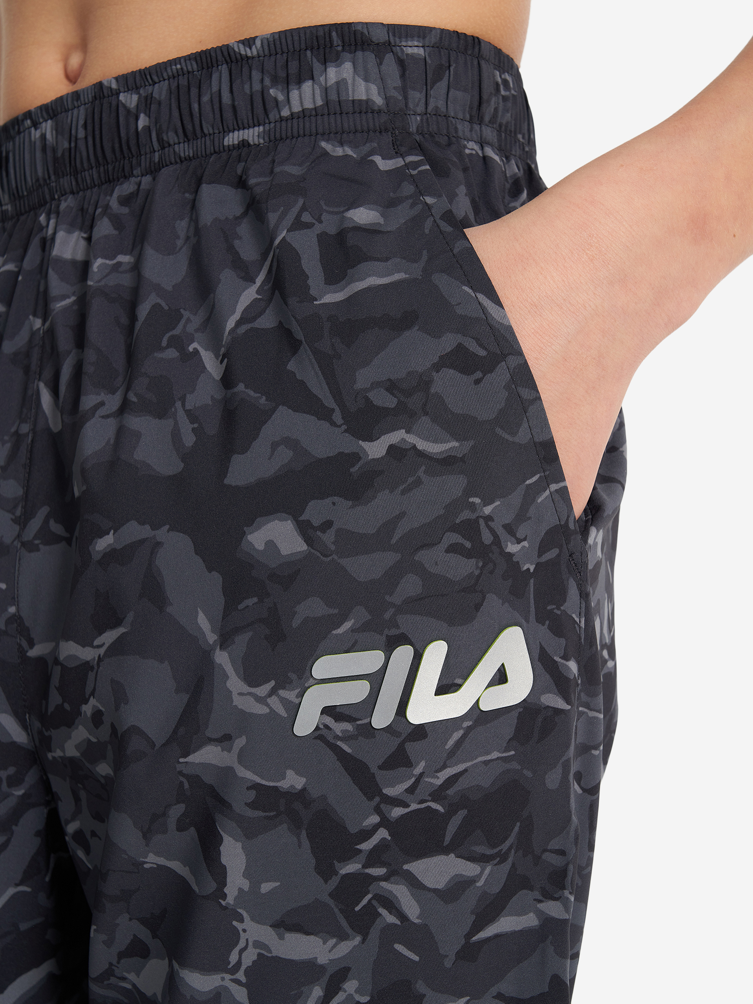 фото Шорты для мальчиков fila, черный