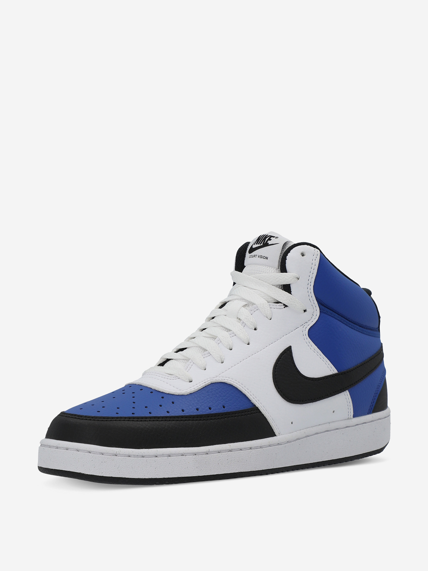 фото Кеды мужские nike court vision mid nn af, синий