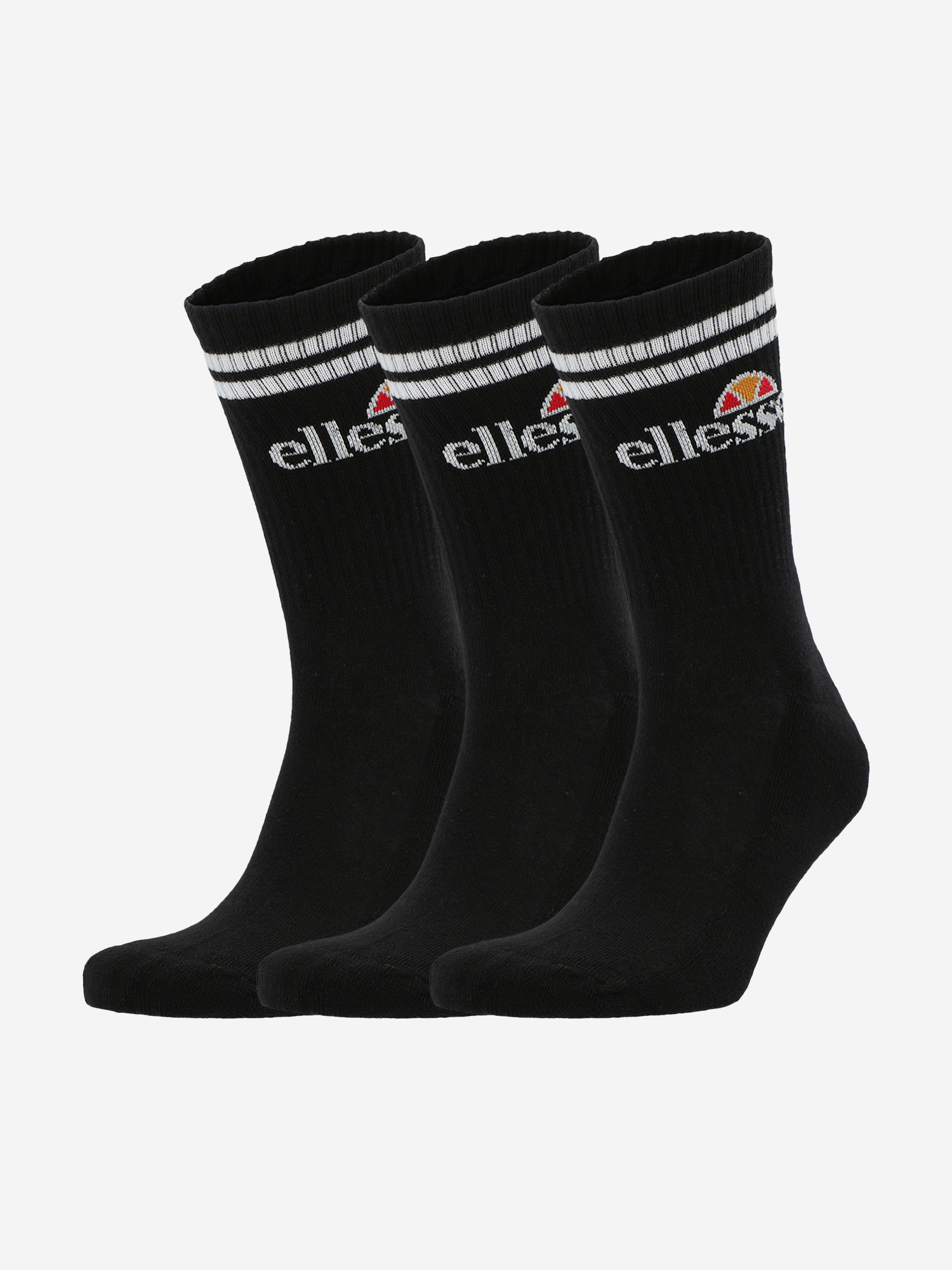 фото Носки ellesse pullo, 3 пары, черный