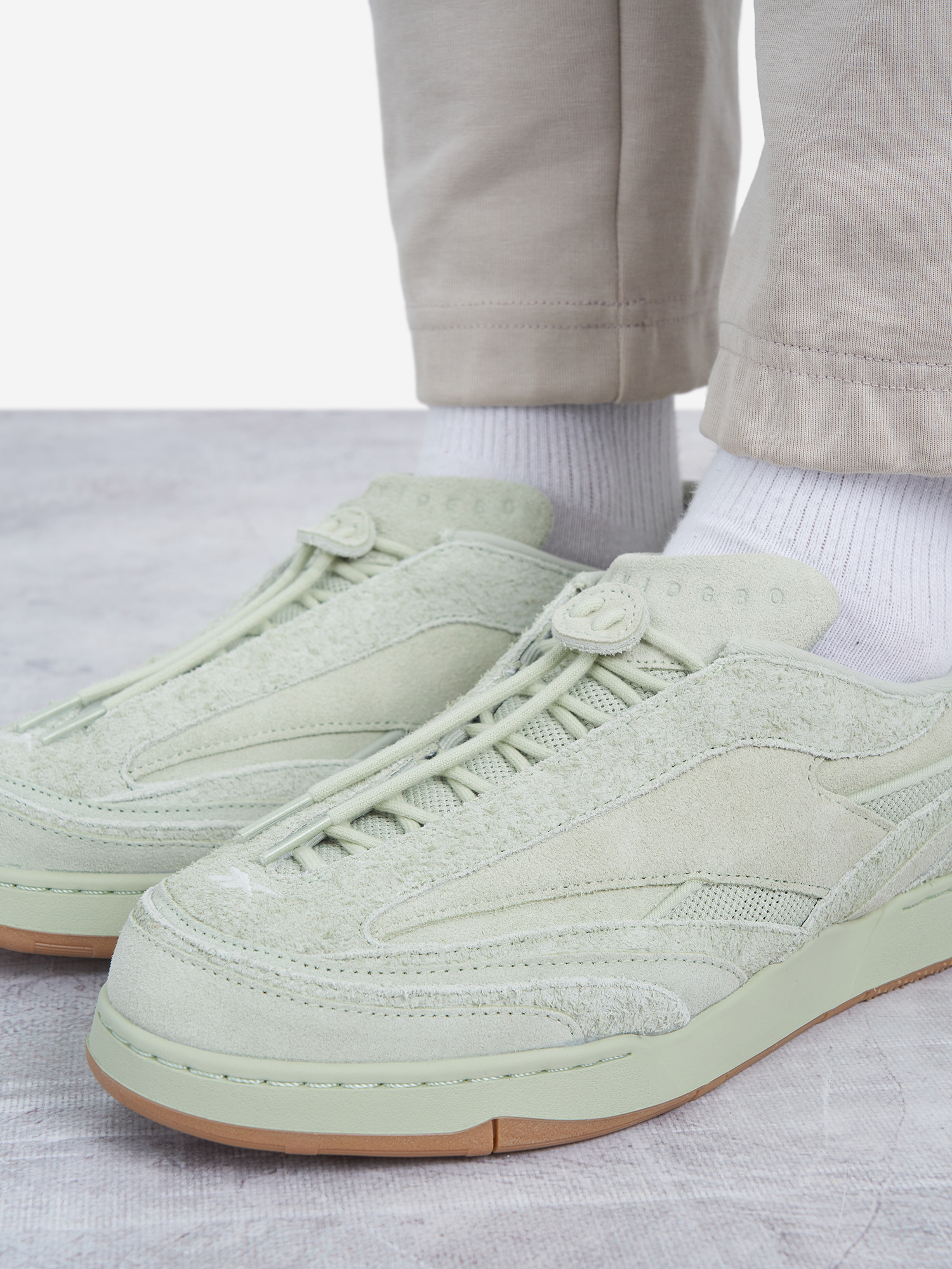 фото Кеды мужские reebok chukwu abuo, зеленый