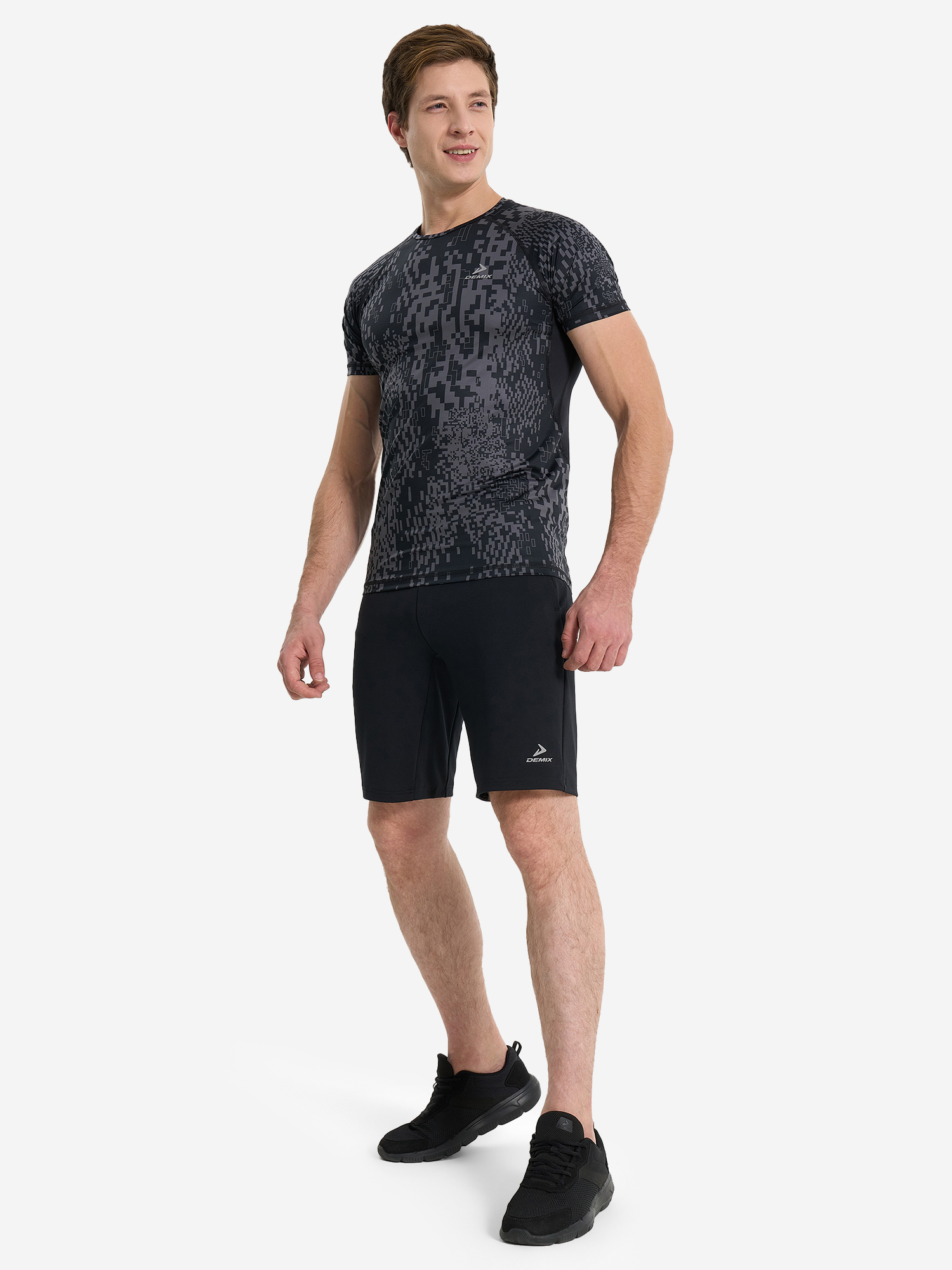фото Шорты мужские demix hiit training, черный