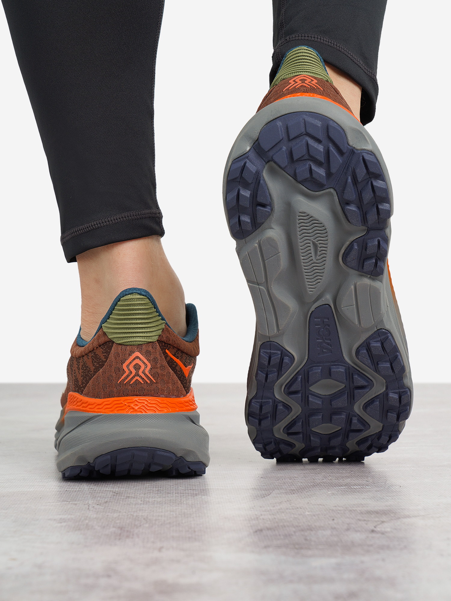 фото Кроссовки мужские hoka one one challenger atr 7, коричневый