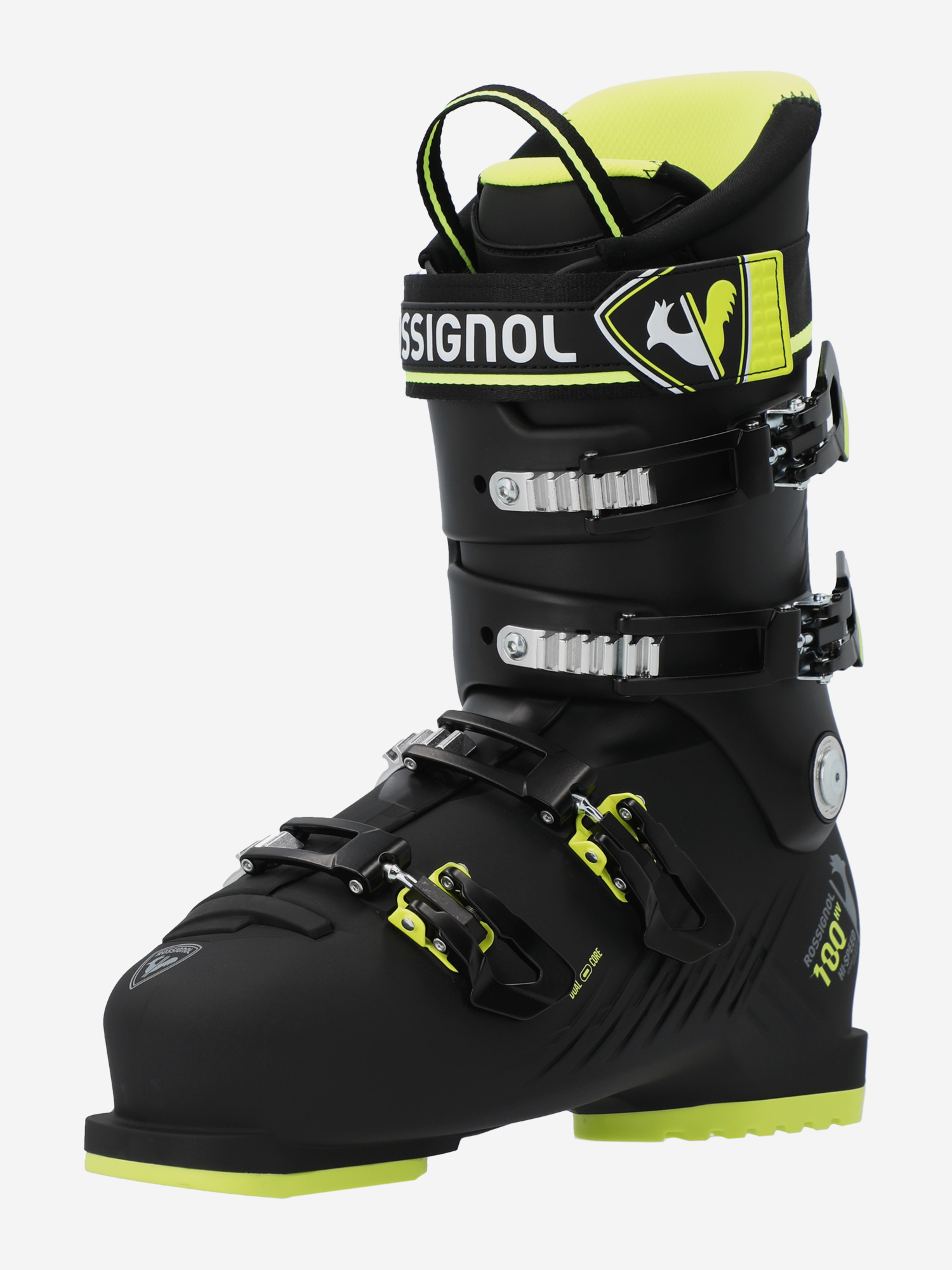 фото Ботинки горнолыжные rossignol hispeed 100 hv, черный
