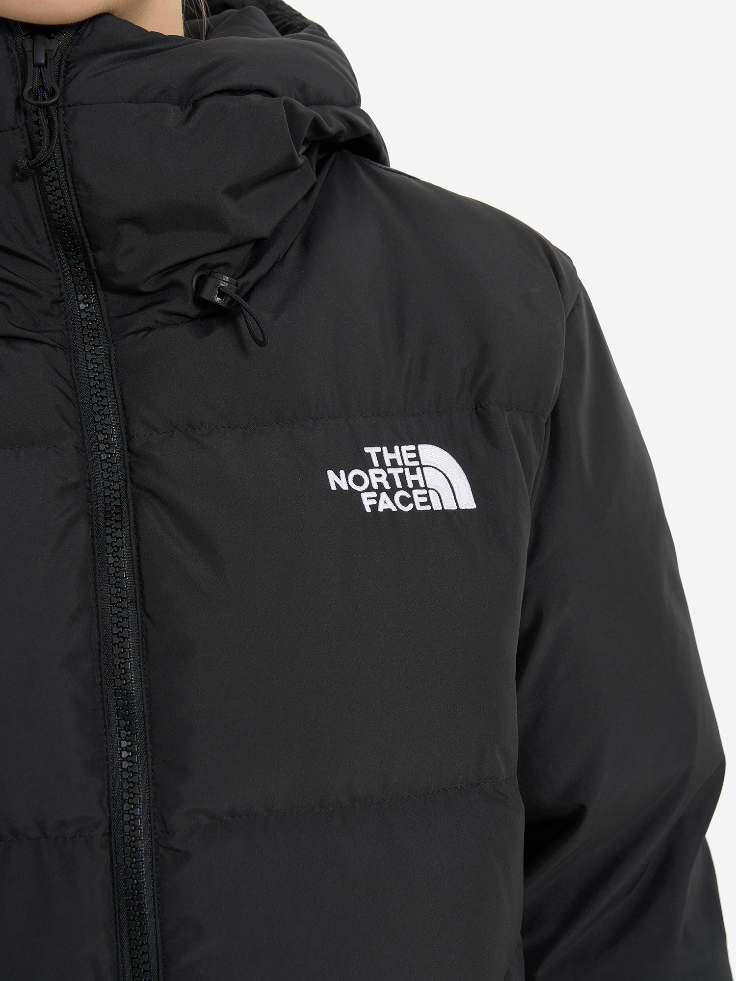 фото Пуховик женский the north face triple c, черный