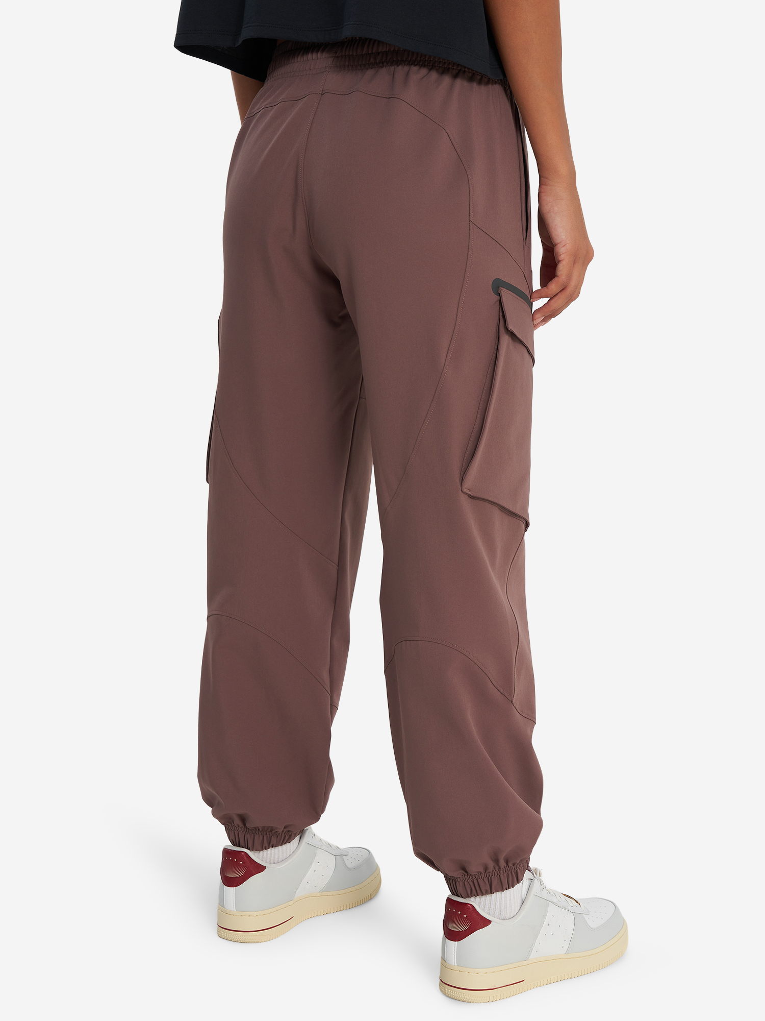 фото Брюки женские under armour unstoppable, бежевый