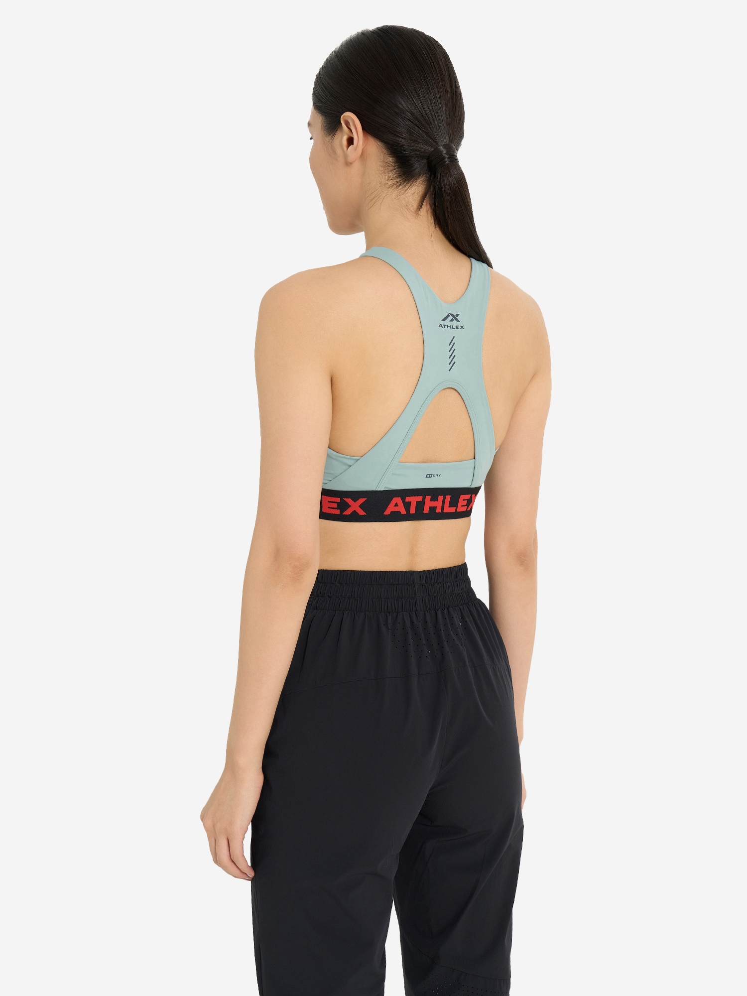 фото Топ бра спортивный athlex, голубой