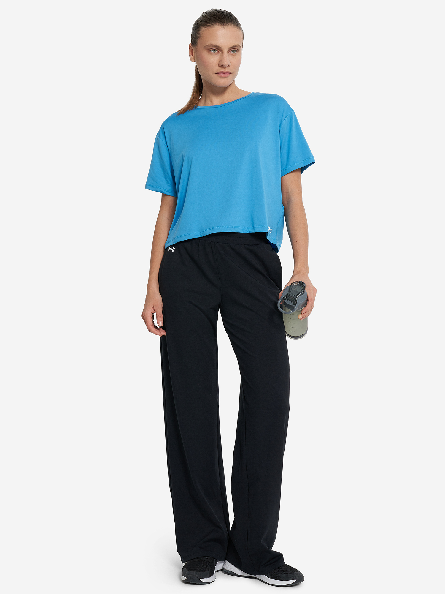 фото Футболка женская under armour motion, синий