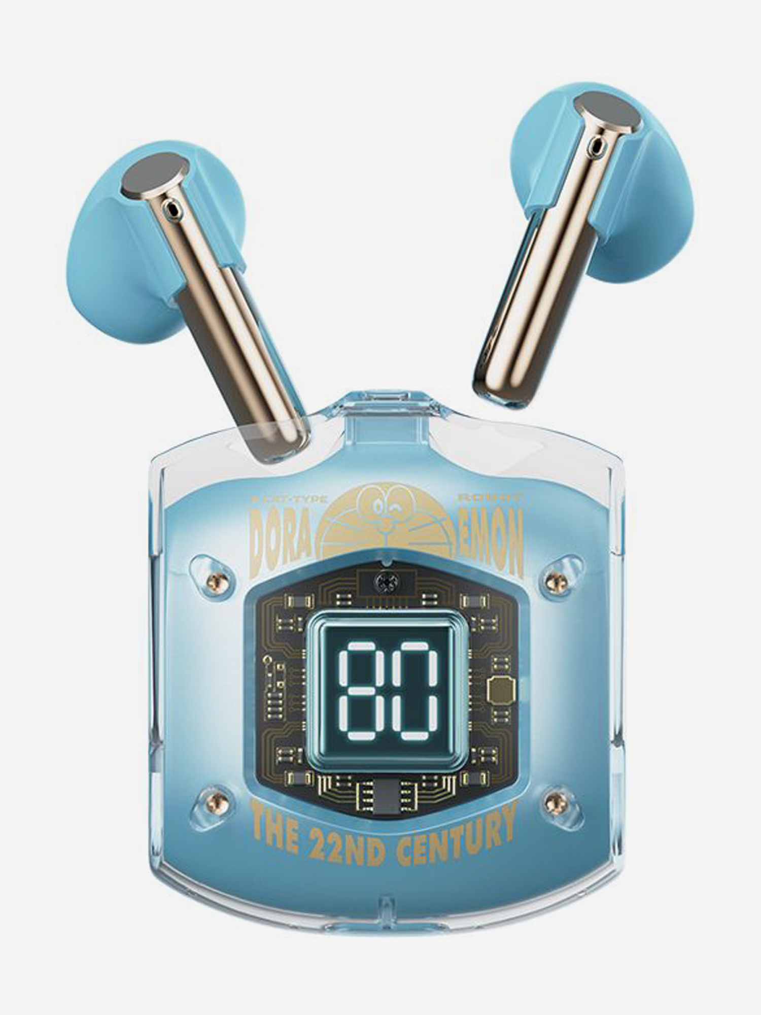 Беспроводные дизайнерский наушники Кот Дораемон Rock Doraemon Air Bubble TWS Bluetooth Earphones синие, Синий
Беспроводные дизайнерский наушники Кот Дораемон Rock Doraemon Air Bubble TWS Bluetooth Earphones синие, Синий