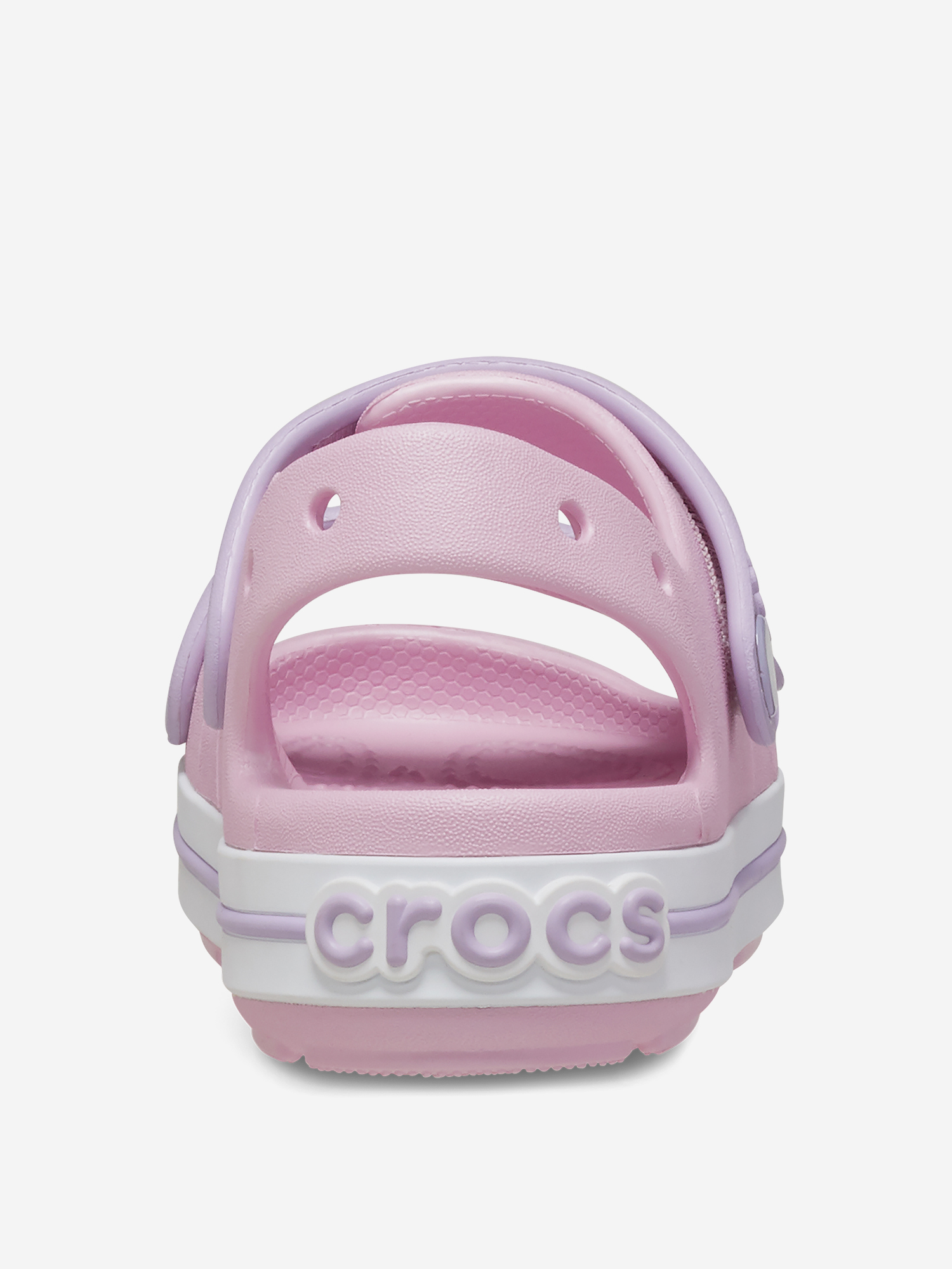 фото Сандалии для девочек crocs crocband cruiser sandal t, розовый