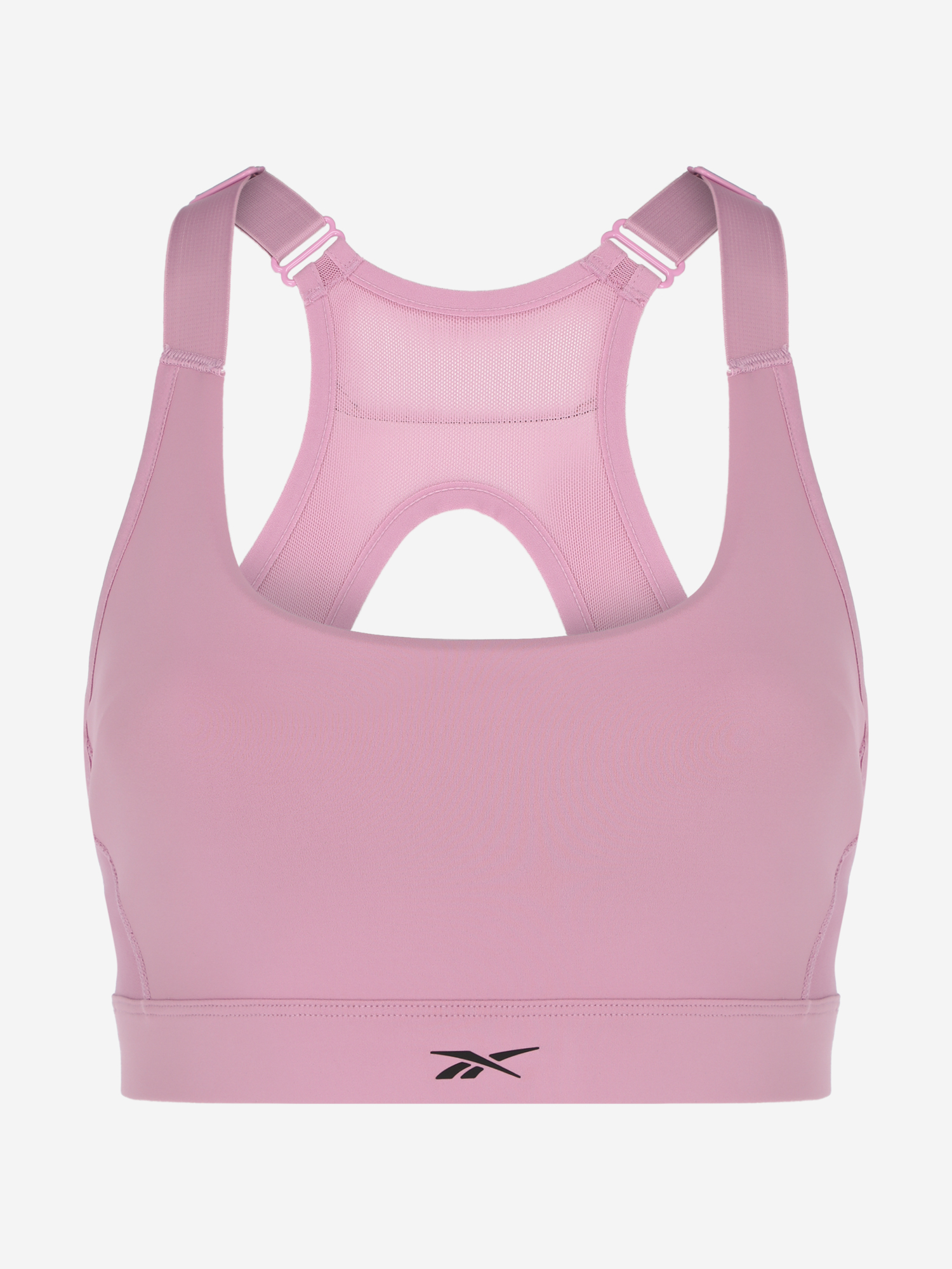 фото Топ бра спортивный reebok lux high impact, розовый