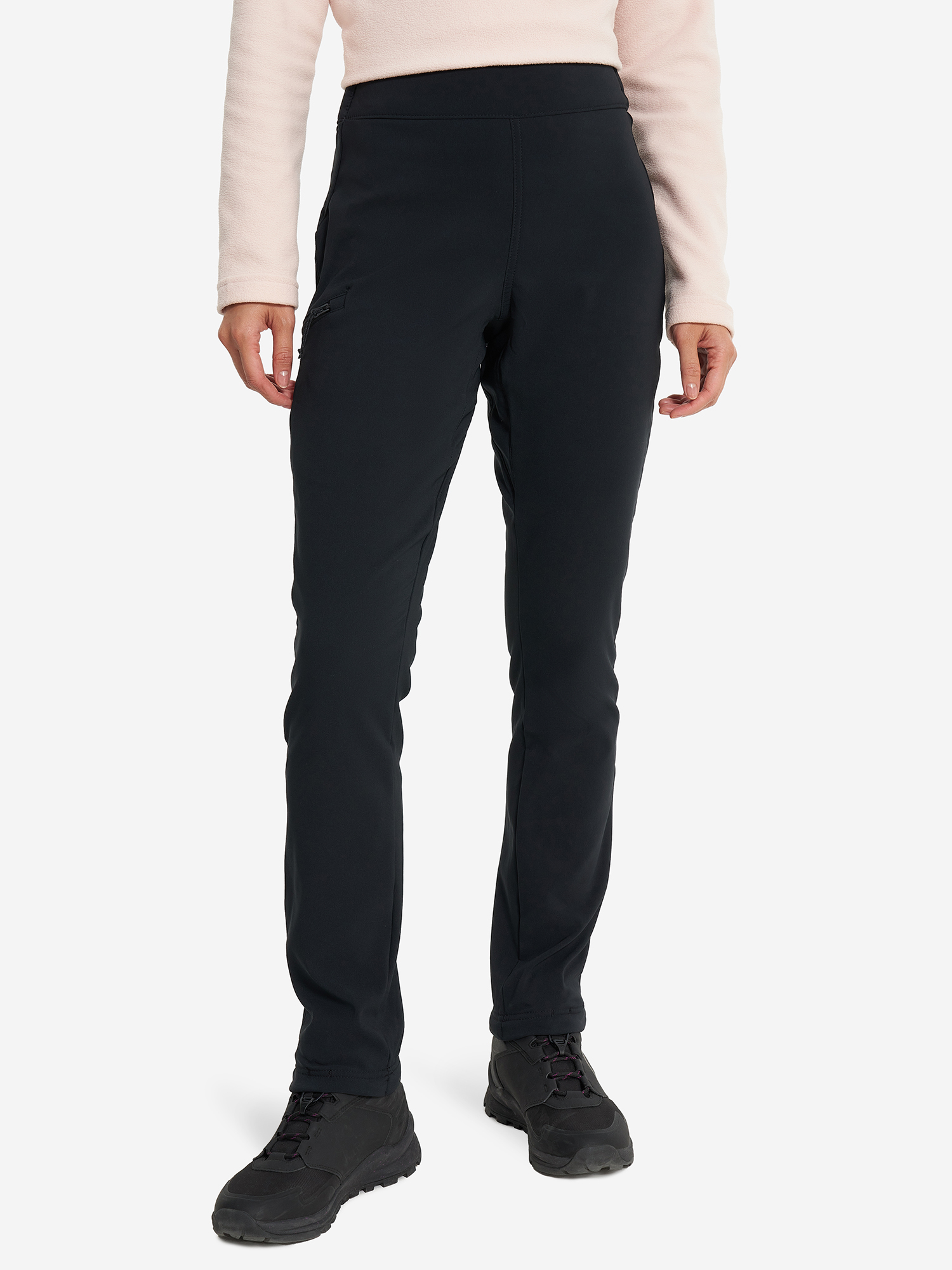 фото Брюки женские columbia back beauty high-rise pant, черный