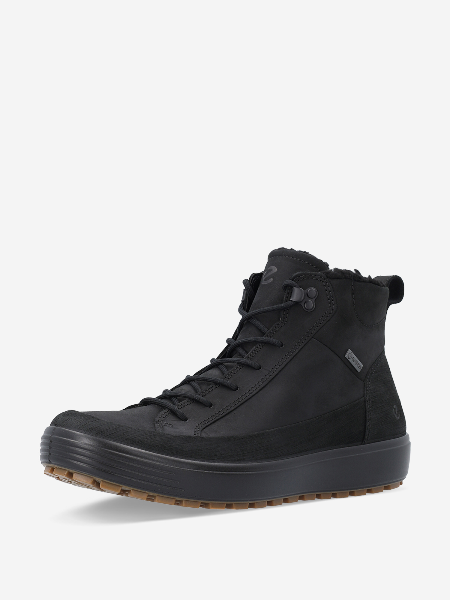 фото Ботинки утепленные мужские ecco soft 7 tred m gtx, черный