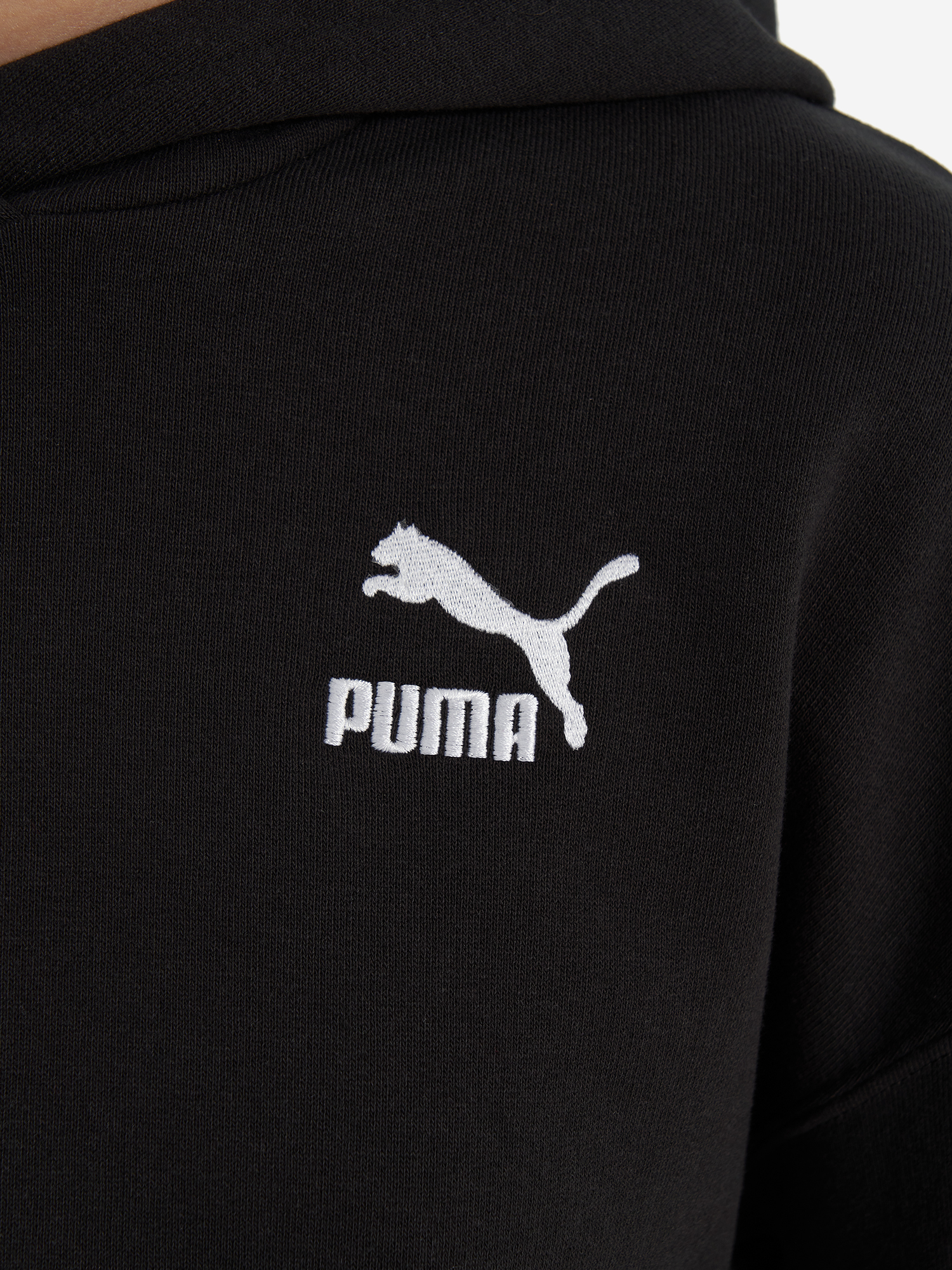 фото Худи для девочек puma better classic, черный