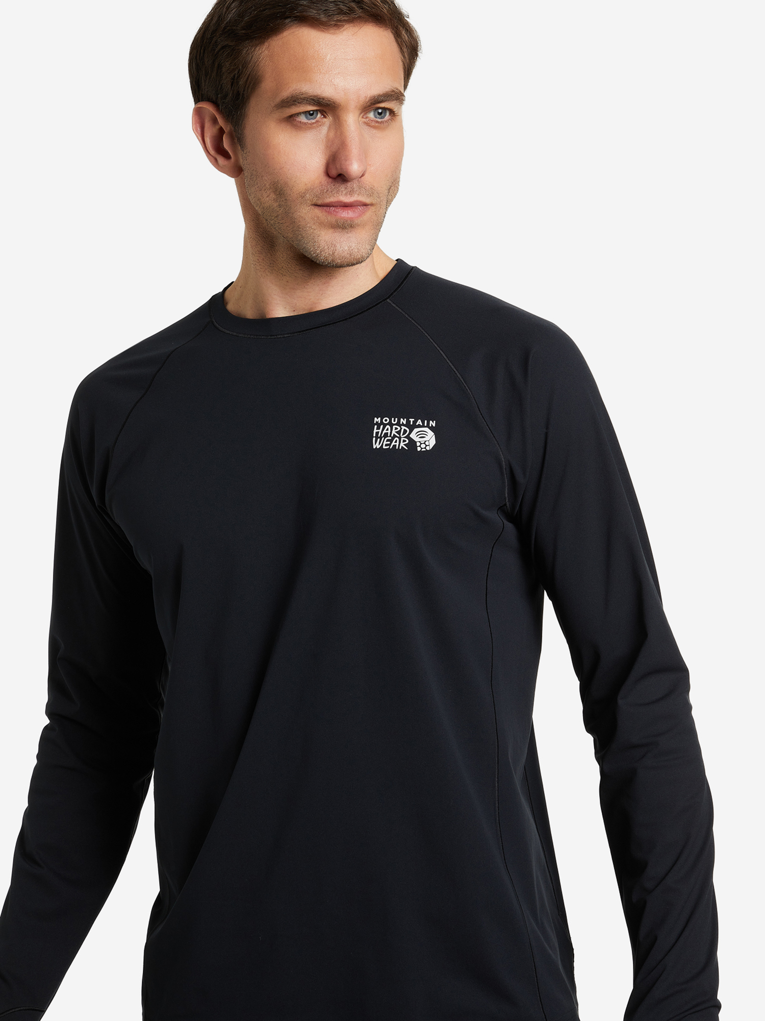 Лонгслив мужской Mountain Hardwear Mountain Stretch Long Sleeve, Черный 
Лонгслив мужской Mountain Hardwear Mountain Stretch Long Sleeve, Черный