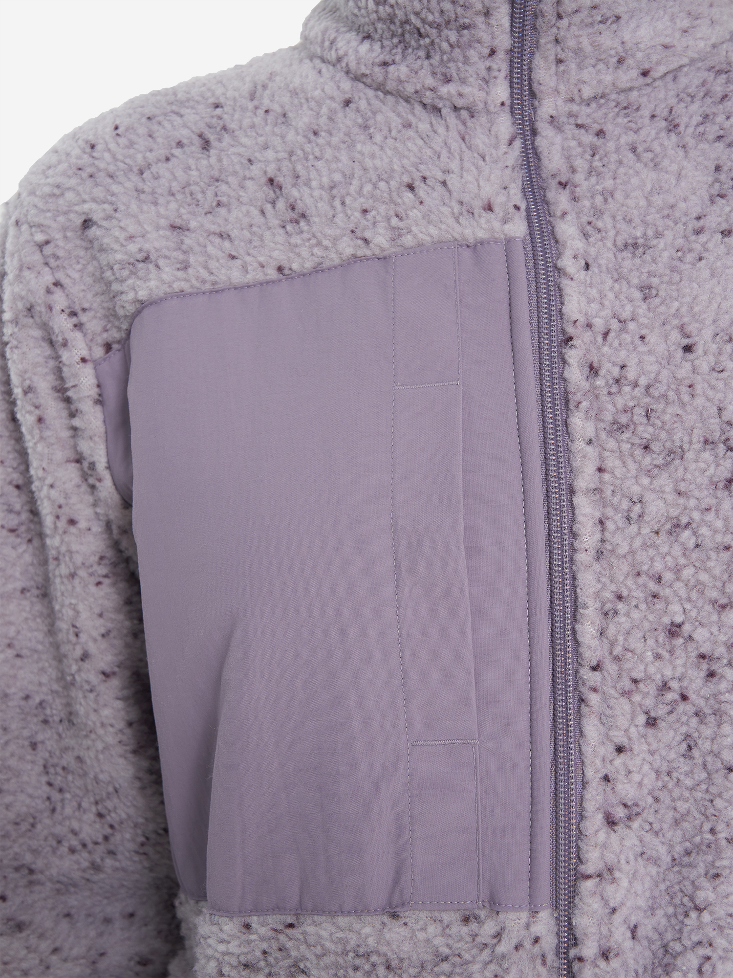 фото Толстовка женская columbia stellar path fleece full zip, фиолетовый