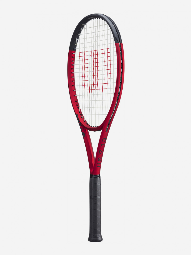 фото Ракетка для большого тенниса wilson clash 100l v2.0, красный