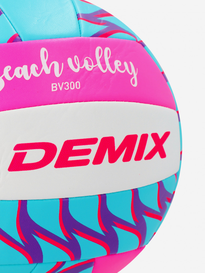 фото Мяч для пляжного волейбола demix, голубой