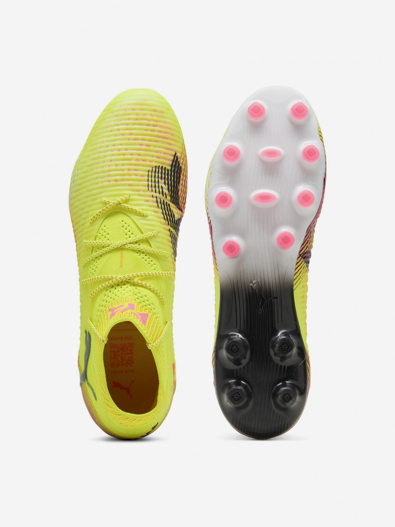 фото Бутсы мужские puma future 8 ultimate hg, желтый
