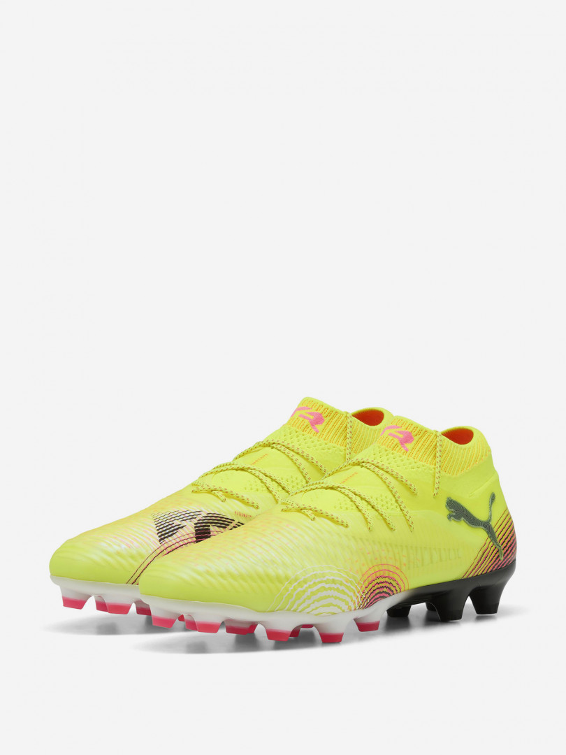 фото Бутсы мужские puma future 8 ultimate hg, желтый