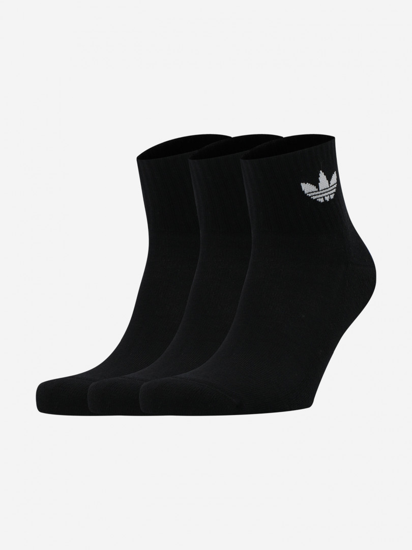Носки adidas, 3 пары, Черный
Носки adidas, 3 пары, Черный