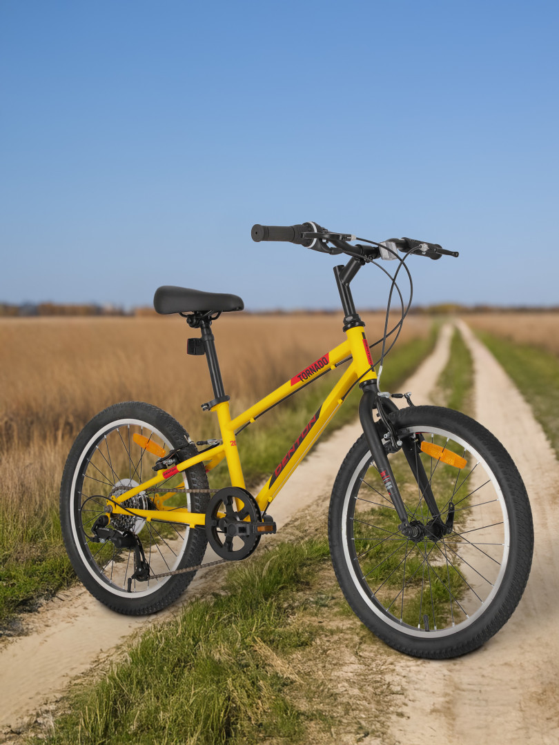 Велосипед для мальчиков Denton Tornado 1.0 20", собран на 98%, Желтый
Велосипед для мальчиков Denton Tornado 1.0 20", собран на 98%, Желтый